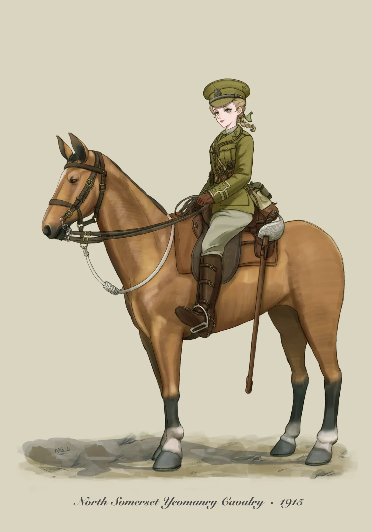 [MG_G]军装少女 image number 63