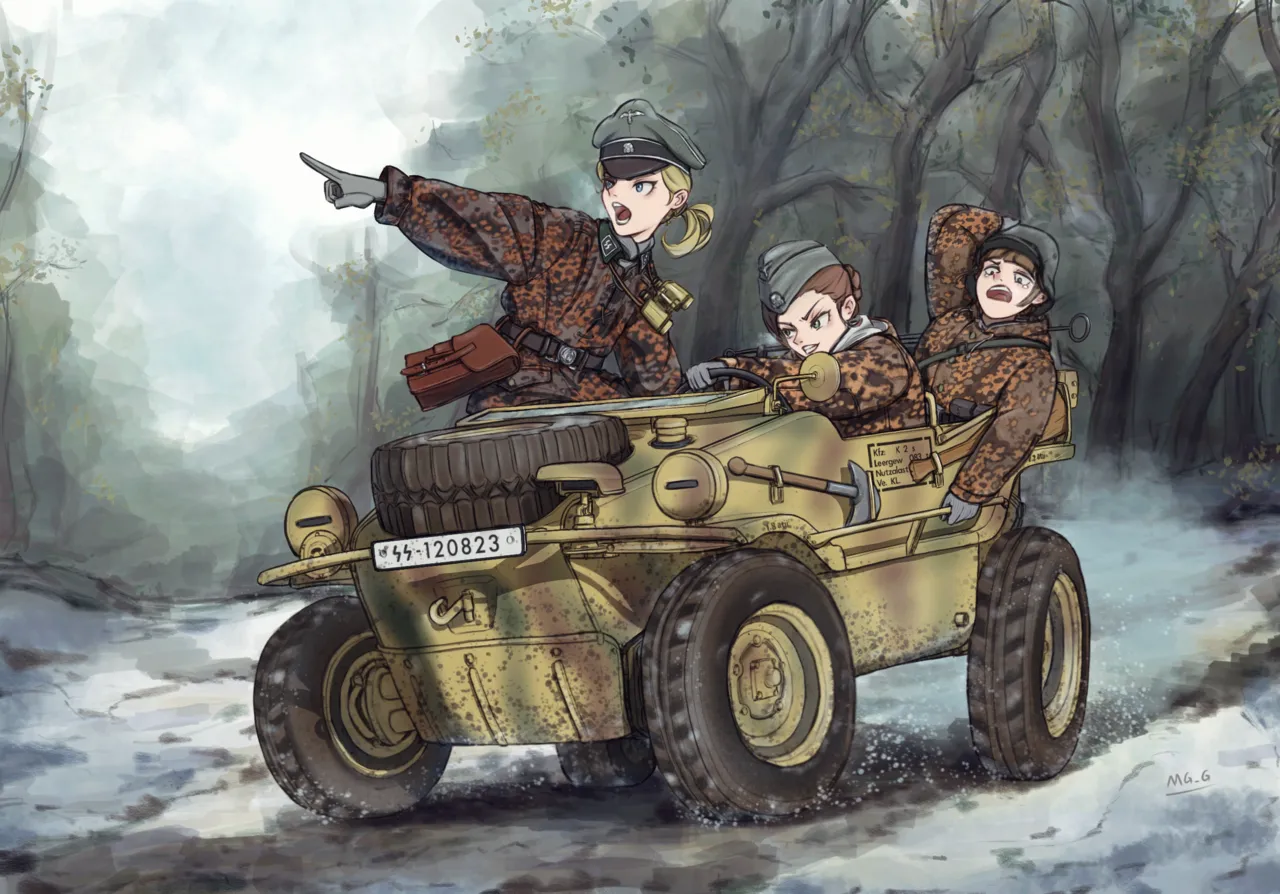 [MG_G]军装少女 image number 74