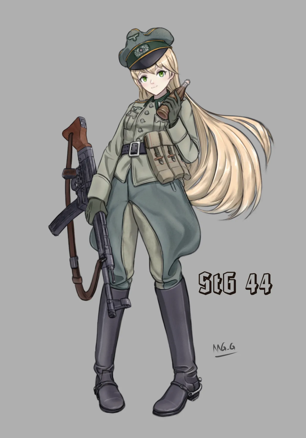 [MG_G]军装少女 image number 79