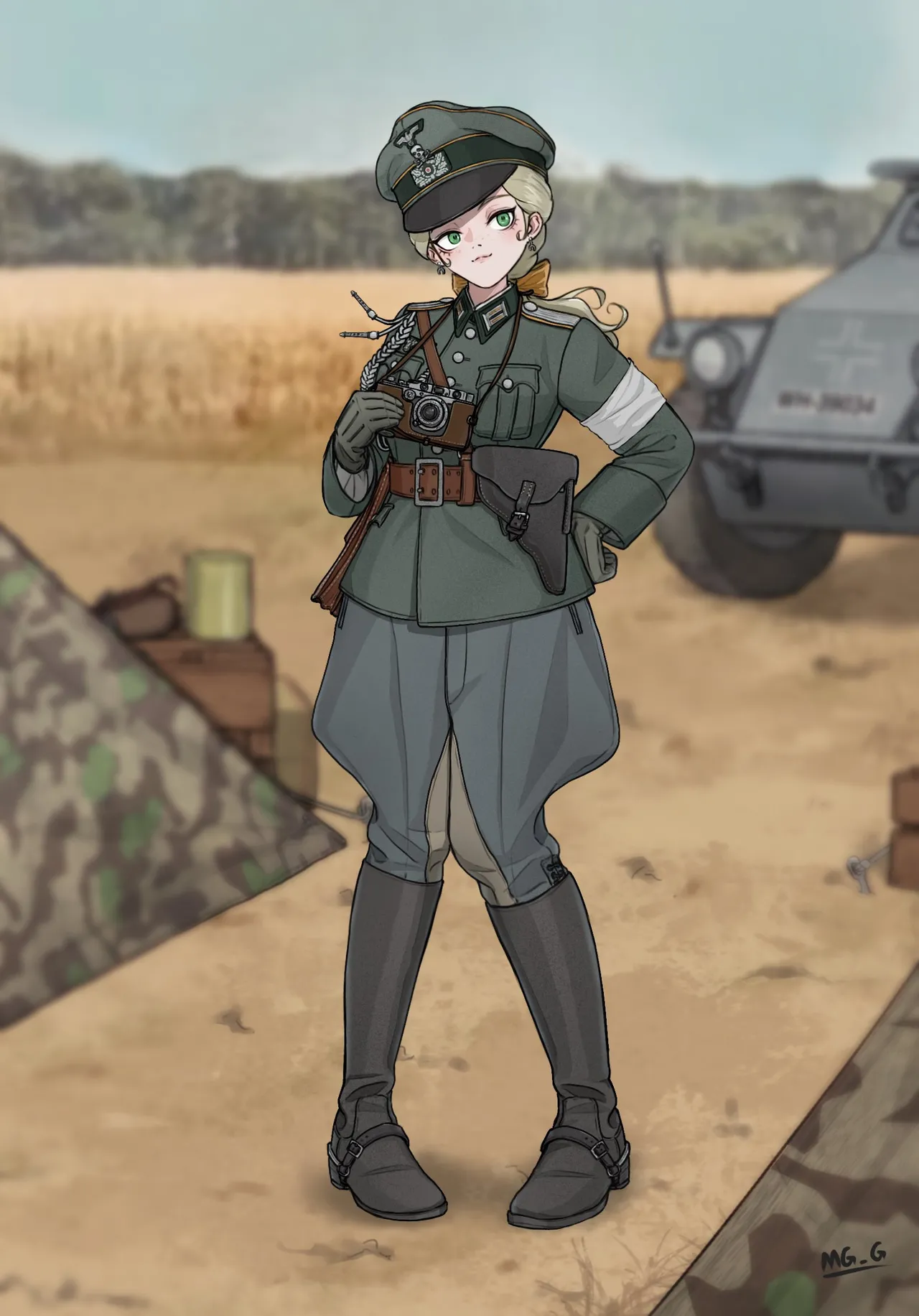 [MG_G]军装少女 image number 91