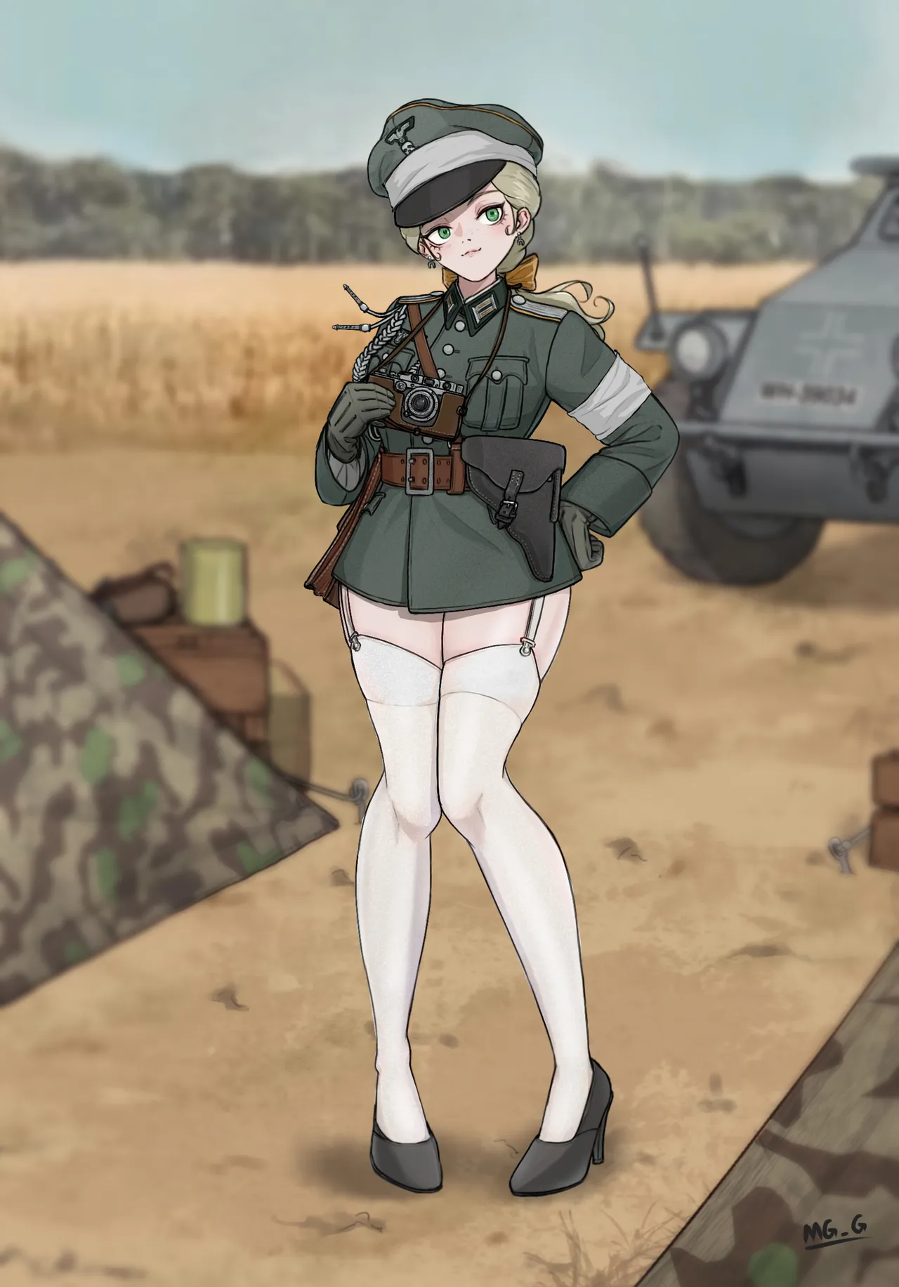 [MG_G]军装少女 image number 92