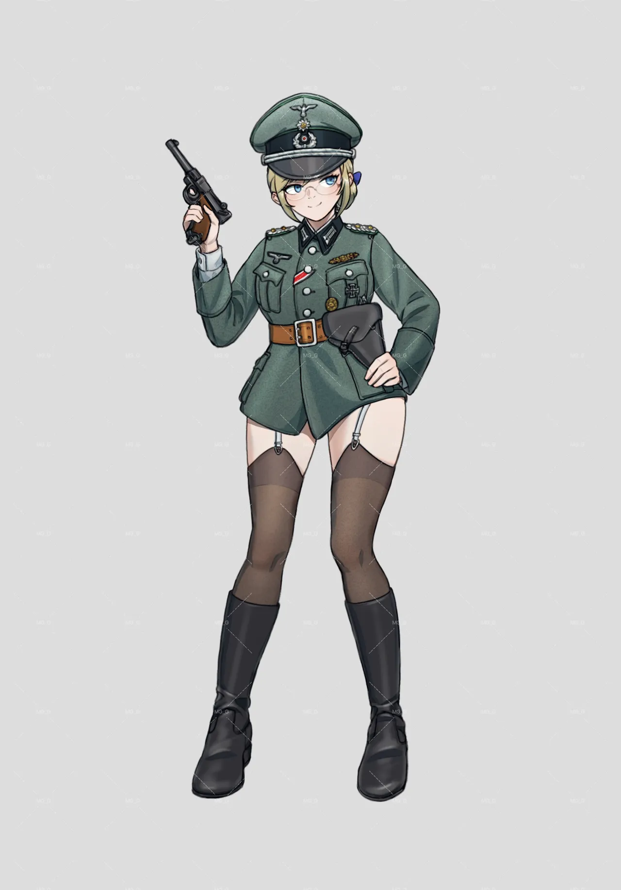 [MG_G]军装少女 image number 94