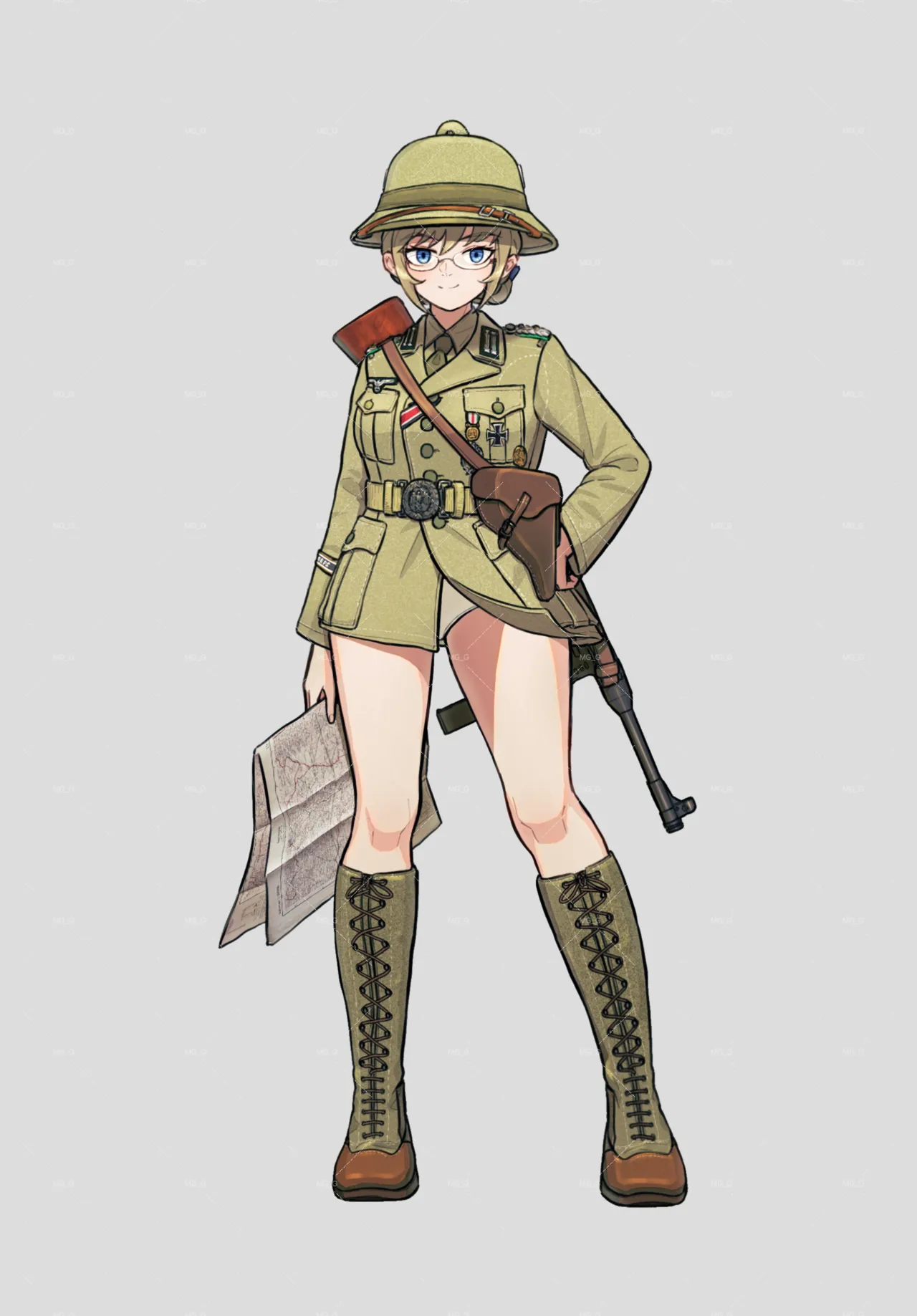 [MG_G]军装少女 image number 95