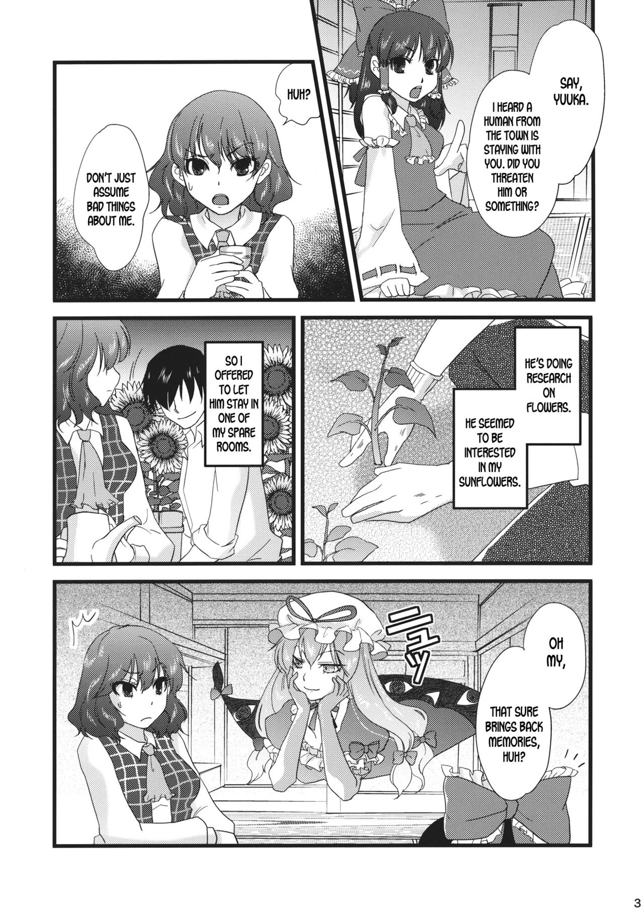 (C83) [Four Leaves Clover (Yotsuba Yuiko)] Campanella (Touhou Project) [English] [desudesu] 图片编号 2