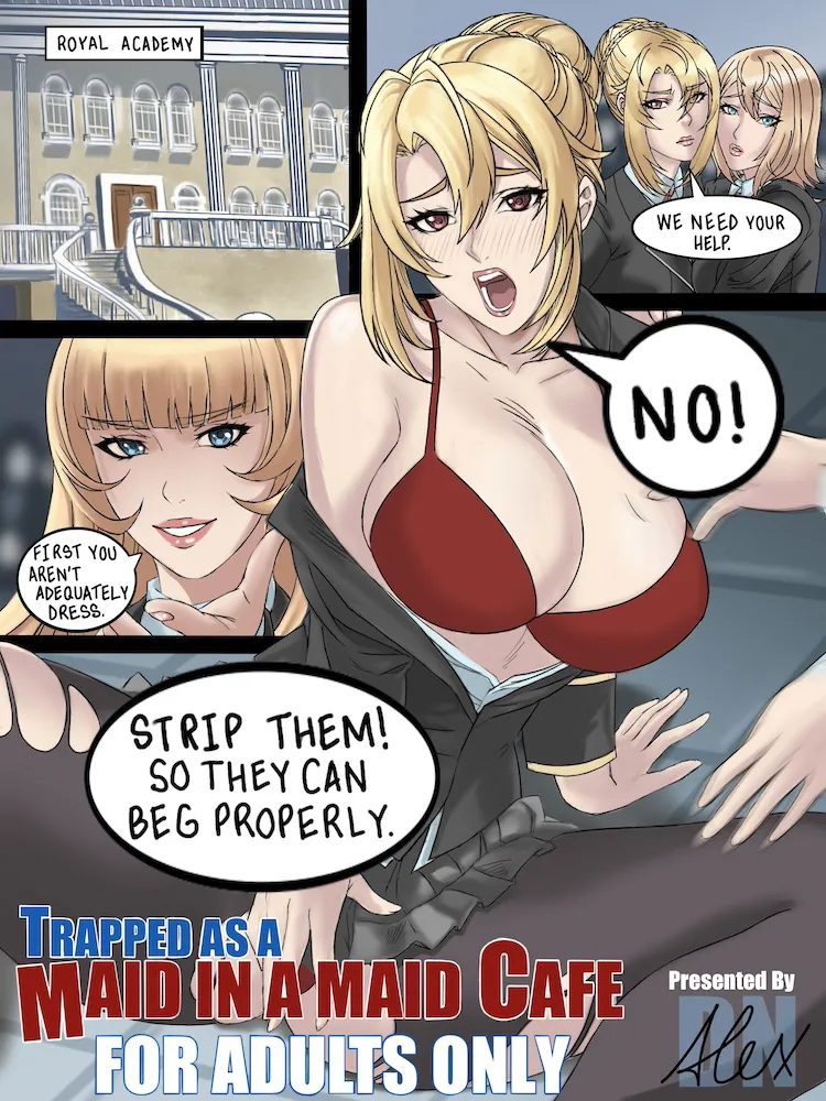 [ DMNAlex DMNAlex] Trapped As A Maid][ Trapped in a Dating Sim: The World of Otome Games is Tough for Mobs ) изображение № 1