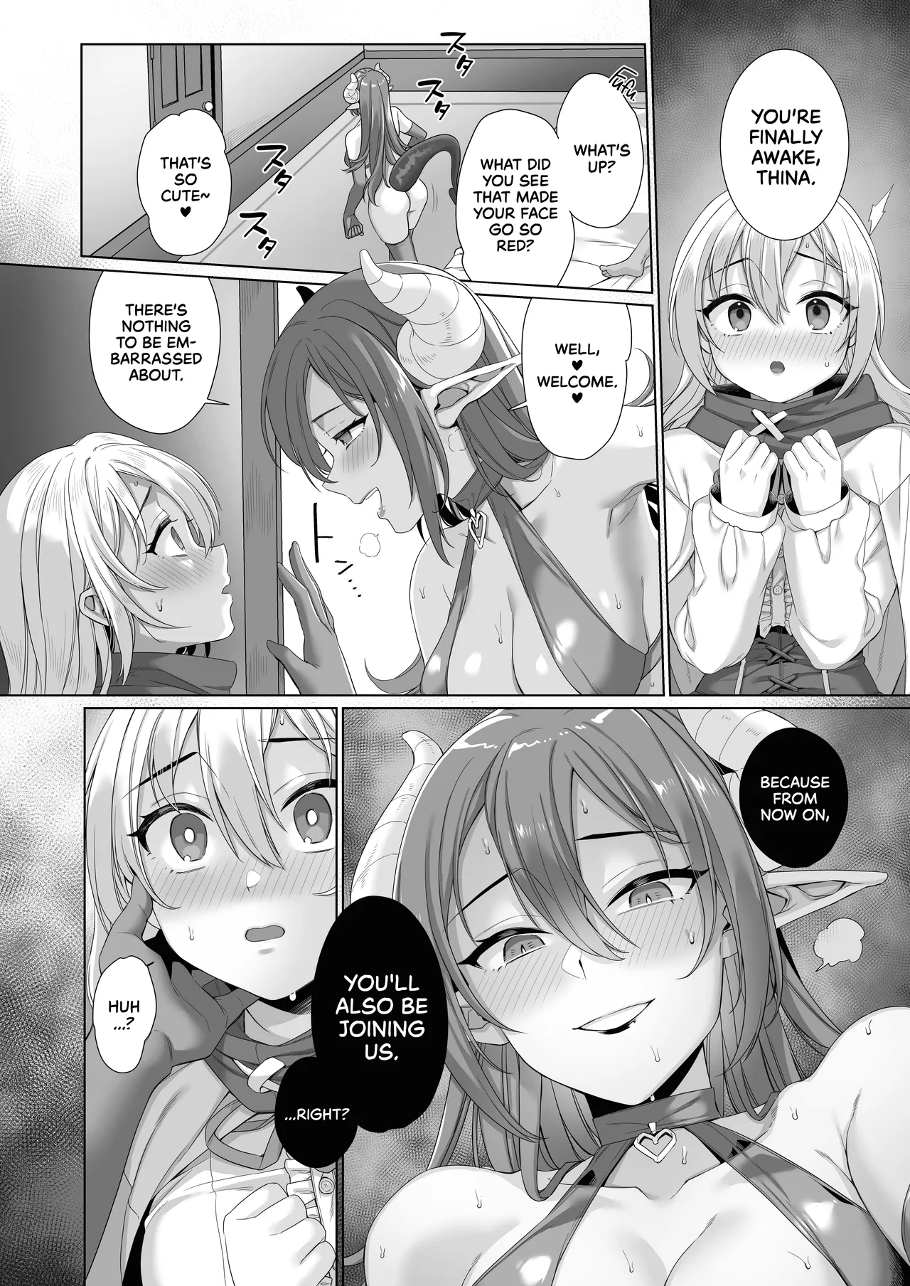 [MEMERIS-CHANNEL (miniru)] Seijo ga Inma ni Ochiru Made | The Saint Falls to a Succubus [English] [UncontrolSwitchOverflow] imagen número 5