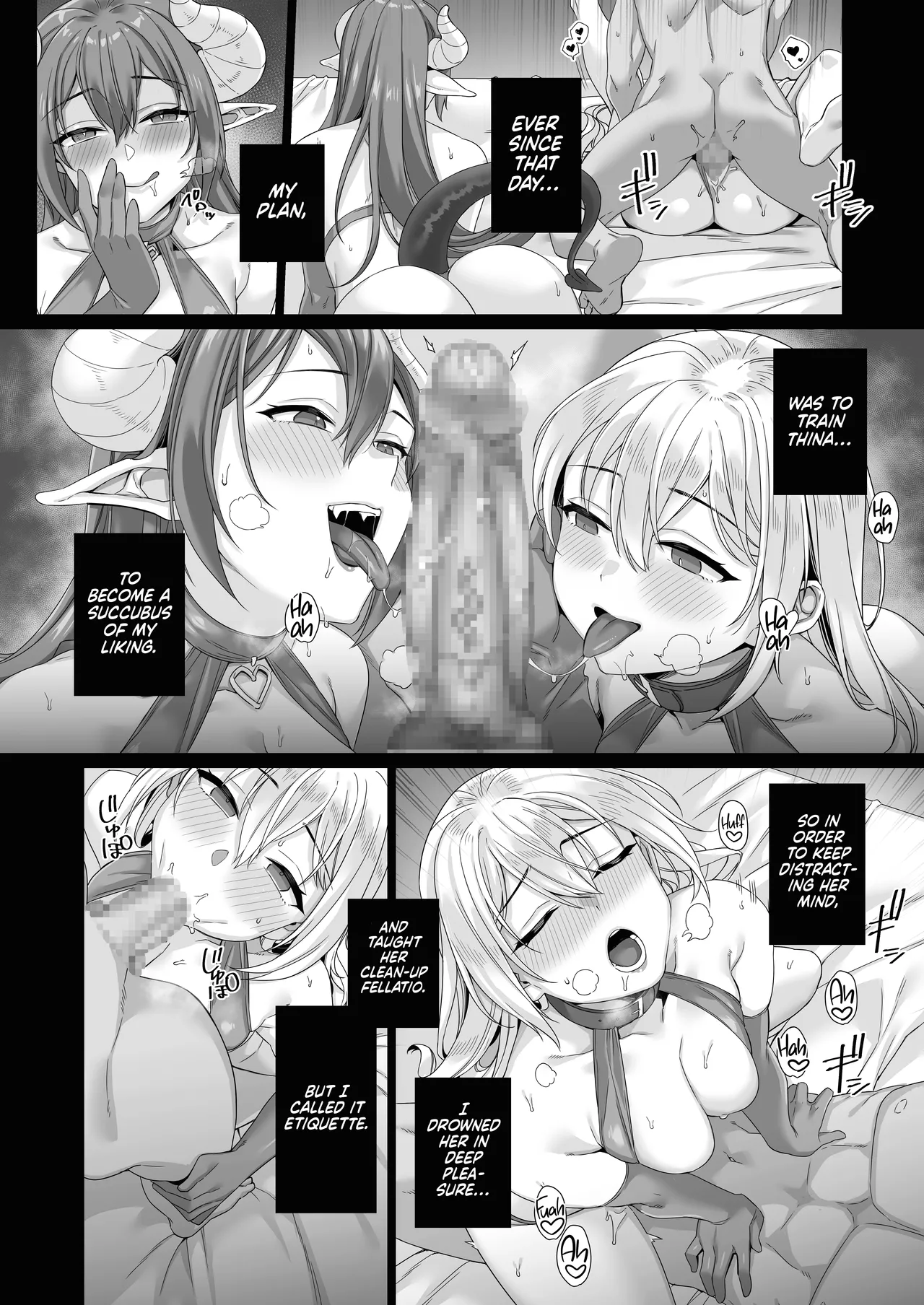[MEMERIS-CHANNEL (miniru)] Seijo ga Inma ni Ochiru Made | The Saint Falls to a Succubus [English] [UncontrolSwitchOverflow] imagen número 18