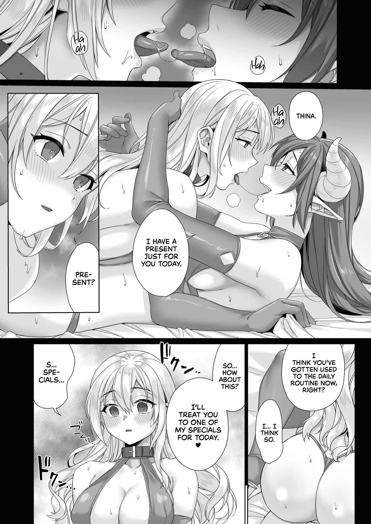 [MEMERIS-CHANNEL (miniru)] Seijo ga Inma ni Ochiru Made | The Saint Falls to a Succubus [English] [UncontrolSwitchOverflow] imagen número 20