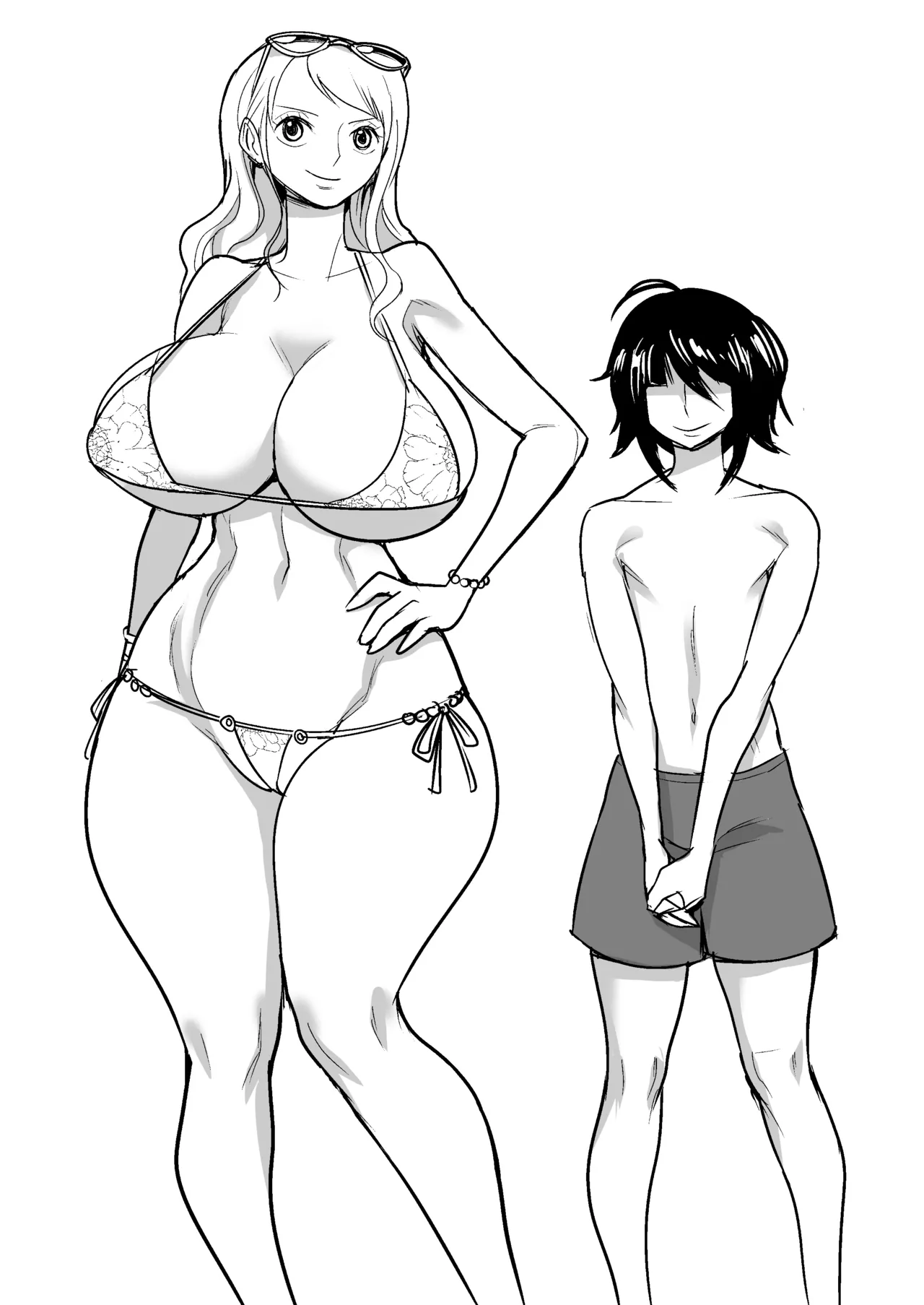 [REM9 (Hamiltan)] NamiRobi OneShota Vacance | NamiRobi OneShota Vacaciones (One Piece) [Spanish] [Al Chile no Sé Scan] [Digital][v2] Bildnummer 2