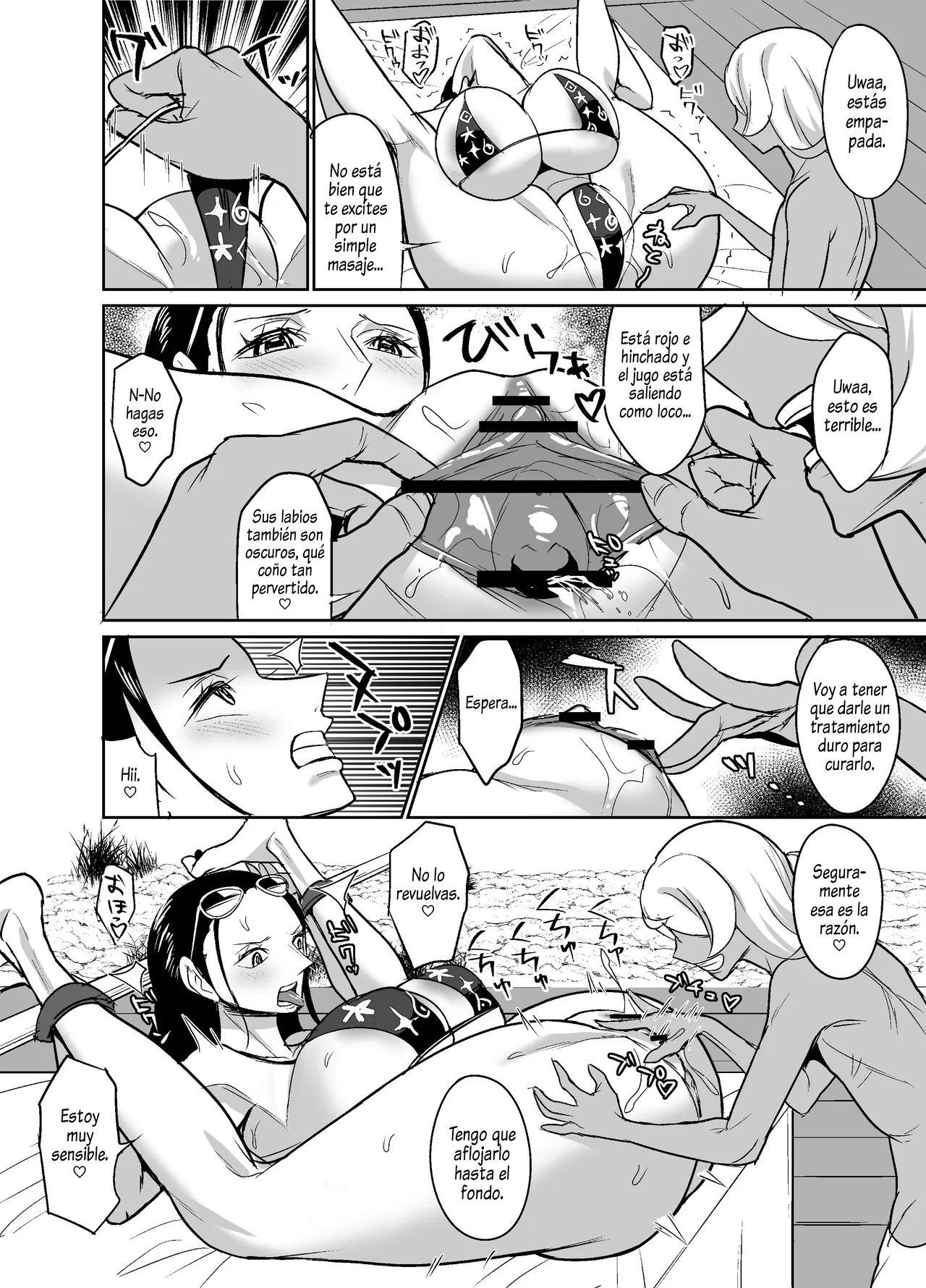 [REM9 (Hamiltan)] NamiRobi OneShota Vacance | NamiRobi OneShota Vacaciones (One Piece) [Spanish] [Al Chile no Sé Scan] [Digital][v2] Bildnummer 29