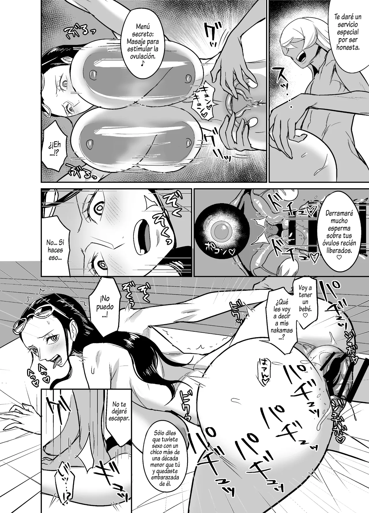 [REM9 (Hamiltan)] NamiRobi OneShota Vacance | NamiRobi OneShota Vacaciones (One Piece) [Spanish] [Al Chile no Sé Scan] [Digital][v2] Bildnummer 35