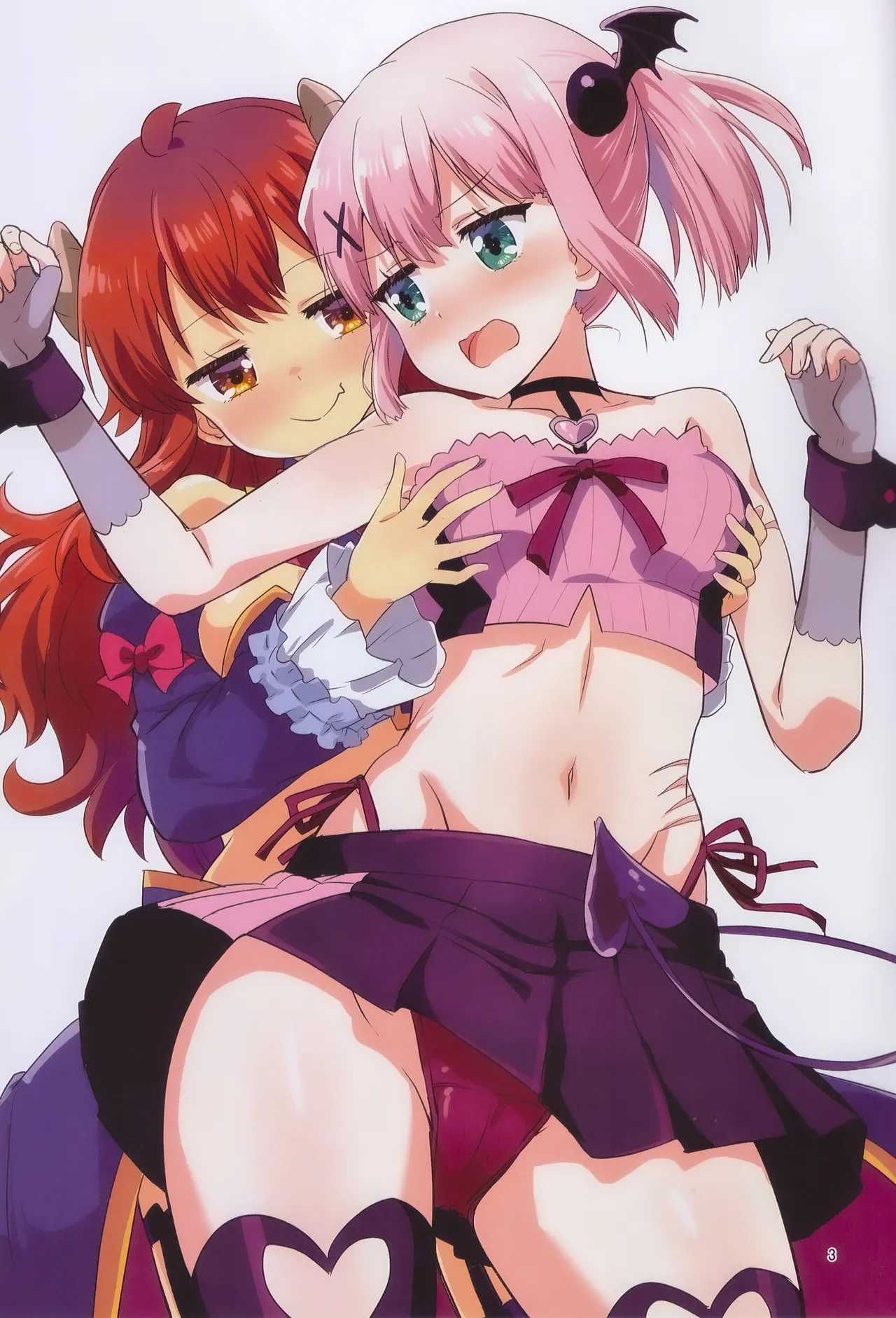 (C105) [Goberazzo (Mukaibi Aoi)] Colorful Mazoku GX (Machikado Mazoku) [Spanish] Bildnummer 2