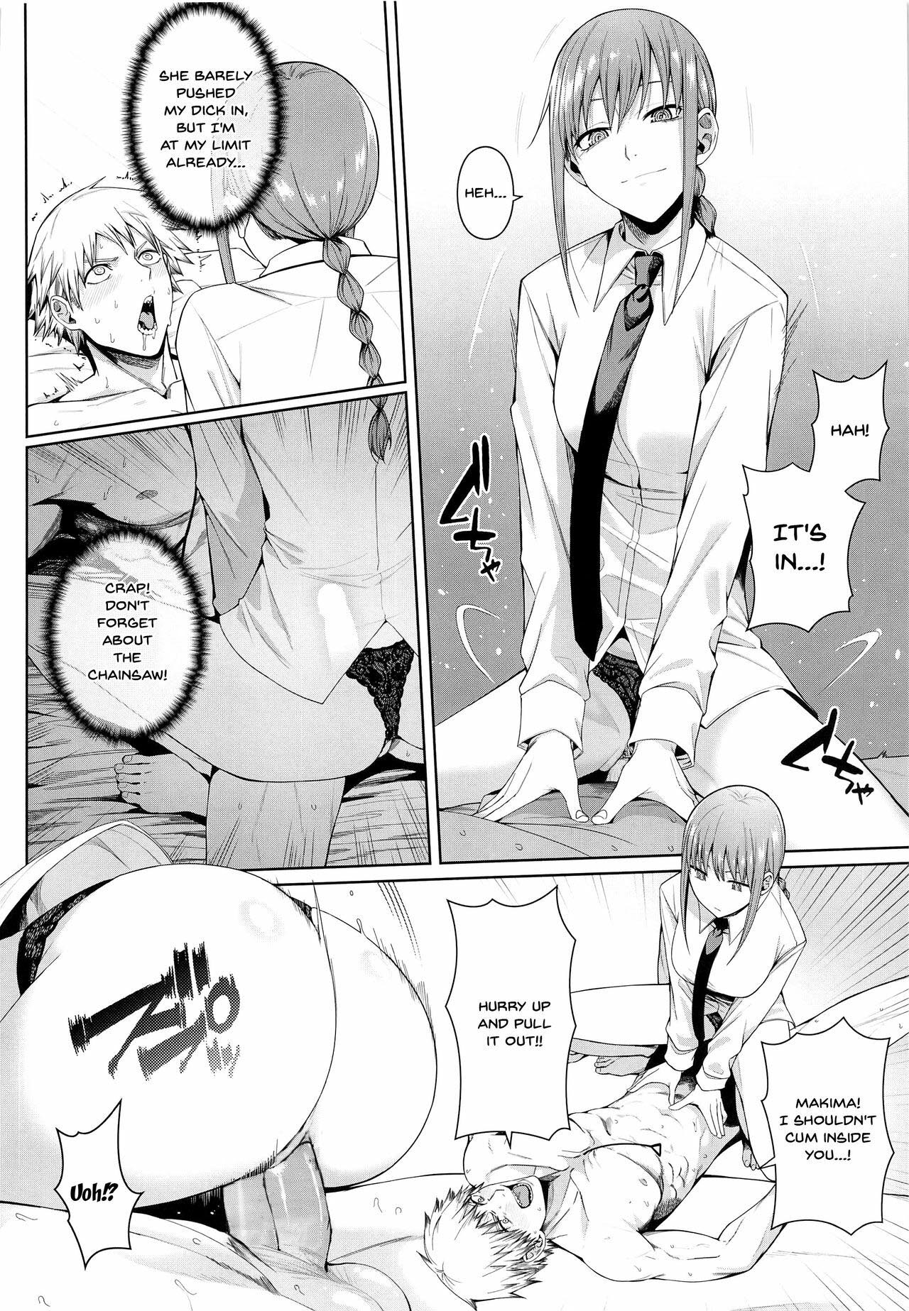 [Bad Mushrooms (Chicke III, 4why)] Kusarinoko Katsurei | Chainsaw Circumcision (Chainsaw Man) [English] [Decensored] image number 9