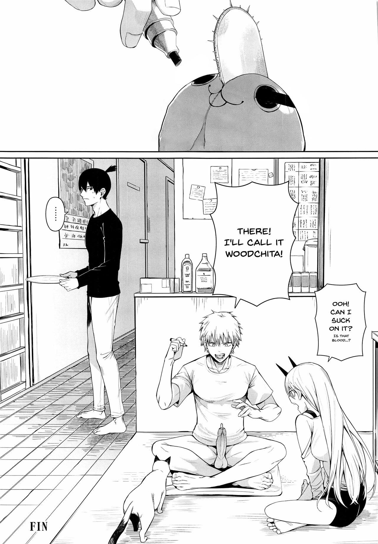 [Bad Mushrooms (Chicke III, 4why)] Kusarinoko Katsurei | Chainsaw Circumcision (Chainsaw Man) [English] [Decensored] image number 14