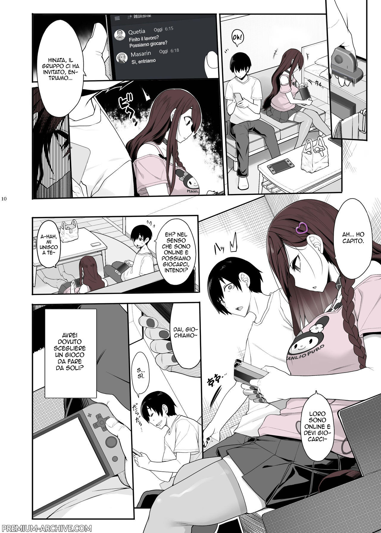 [Kirintei (Kirin Kakeru)] Jiraikei Joshi wa Ie Totsu shite game Shinagara H mo Shitai~ | La Gamer vuole Stare a Casa a Giocare Mentre fa Sesso [Italian] [Digital] 图片编号 9