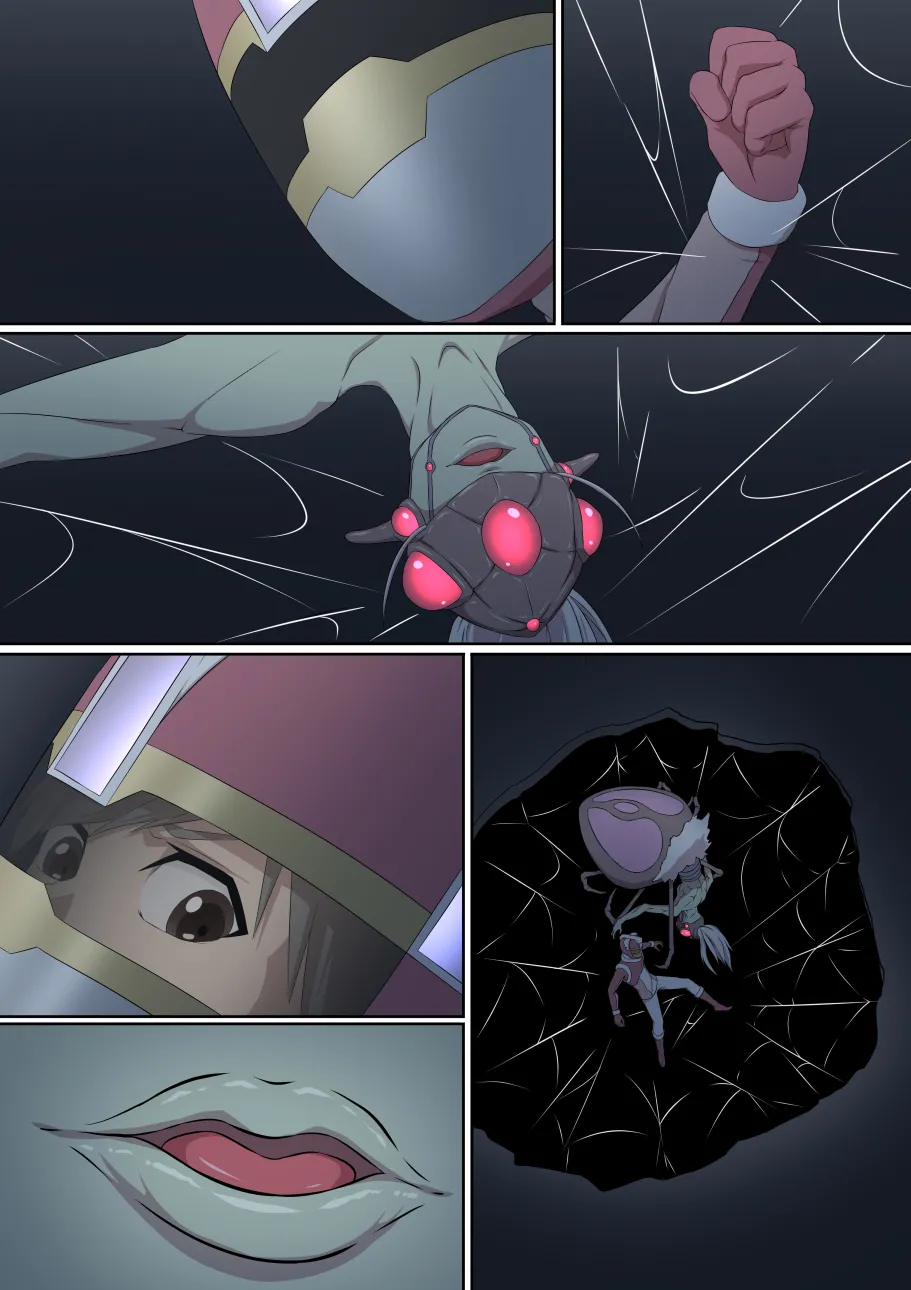 [OkomenoOtomo (Ookuni Hakumai)] A hero is defeated by a female monster! ~The victims of warriors, Red~ image number 42