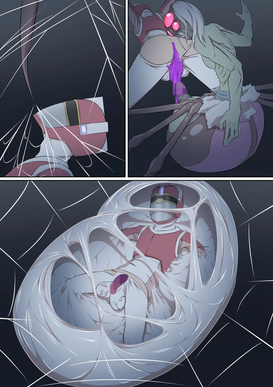 [OkomenoOtomo (Ookuni Hakumai)] A hero is defeated by a female monster! ~The victims of warriors, Red~ image number 62