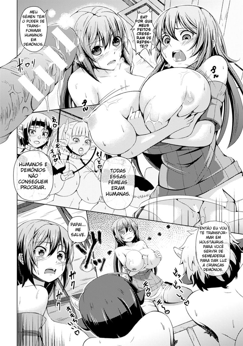 [Aikawa Monako] Bokujou no Meushi-tachi (Bessatsu Comic Unreal Ningen Bokujou Hen Digital-ban Vol. 5) [Portuguese-BR] [digital] image number 6