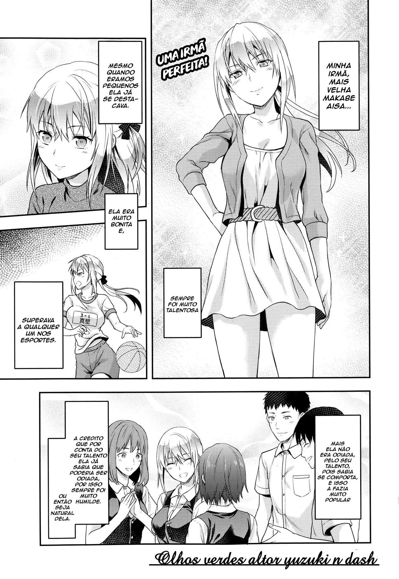 [Yuzuki N Dash] Green Eyes (COMIC Tenma 2013-06) [Portuguese-BR] image number 1