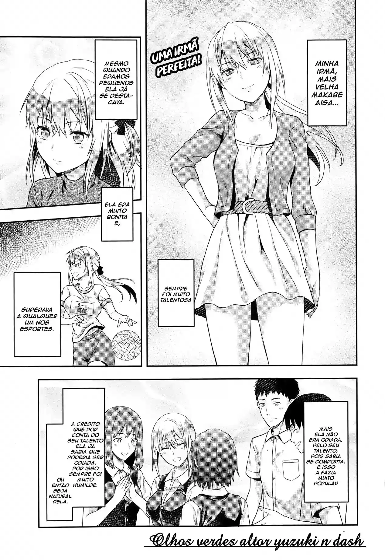 [Yuzuki N Dash] Green Eyes (COMIC Tenma 2013-06) [Portuguese-BR]