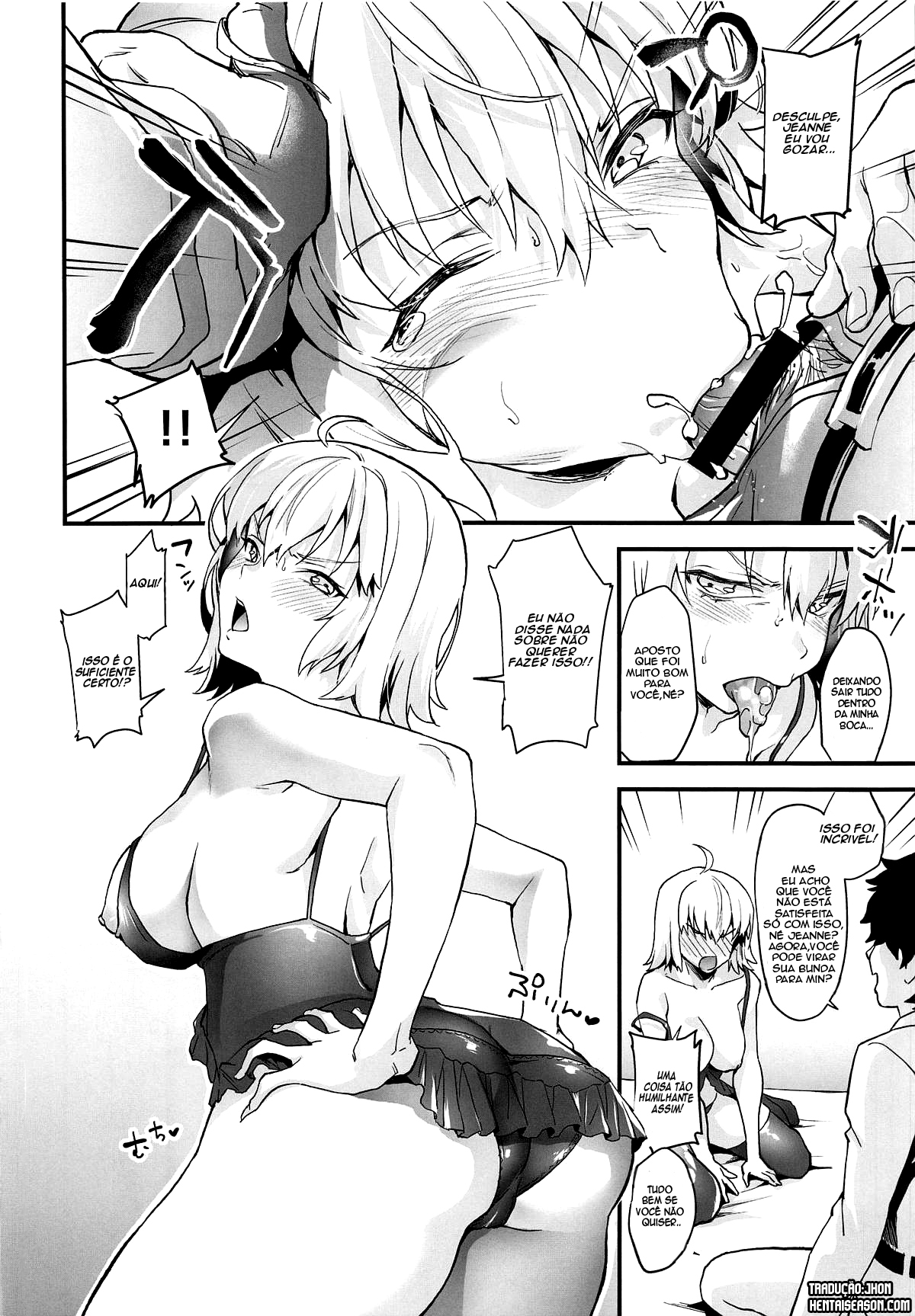 (C95) [sagejoh (sage joh)] Hatsutaiken, Jeanne | Jeannes First Sexual Experience (Fate/Grand Order) [Portuguese-BR] image number 9