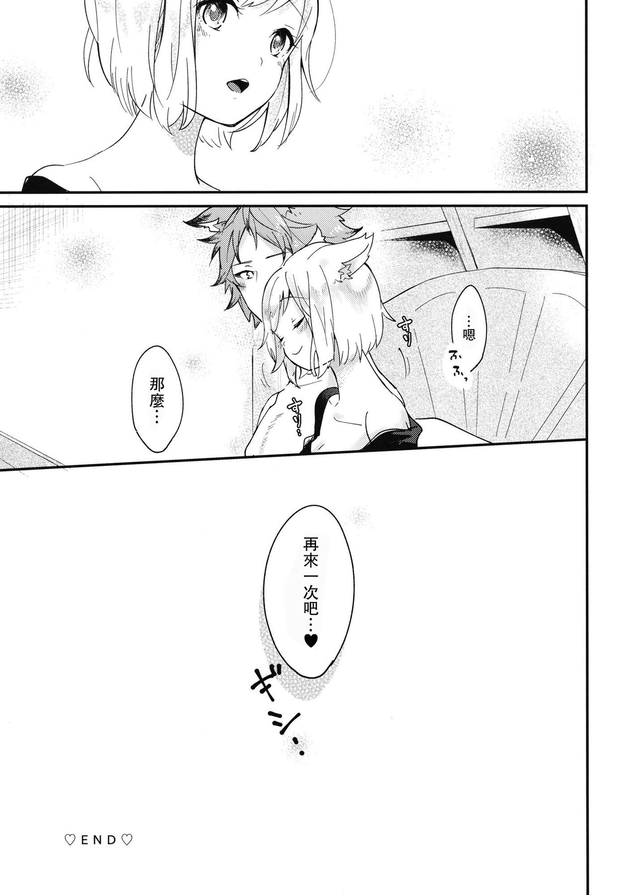 (C94) [BOHYATTO (Pomeko)] howling you (Granblue Fantasy) [Chinese] [路过的骑士汉化组] image number 29