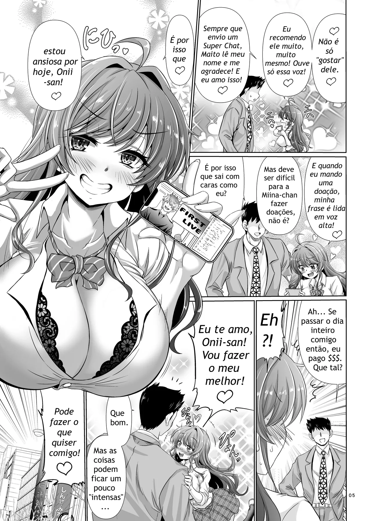 [Macchadokoro (Warashibe)] Nani shite mo Ii to Iwareta node Ana toiu Ana o Hojikutte Ore no Chinpo no Katachi ni Shitemita [Portuguese - BR] [Digital] 이미지 번호 4