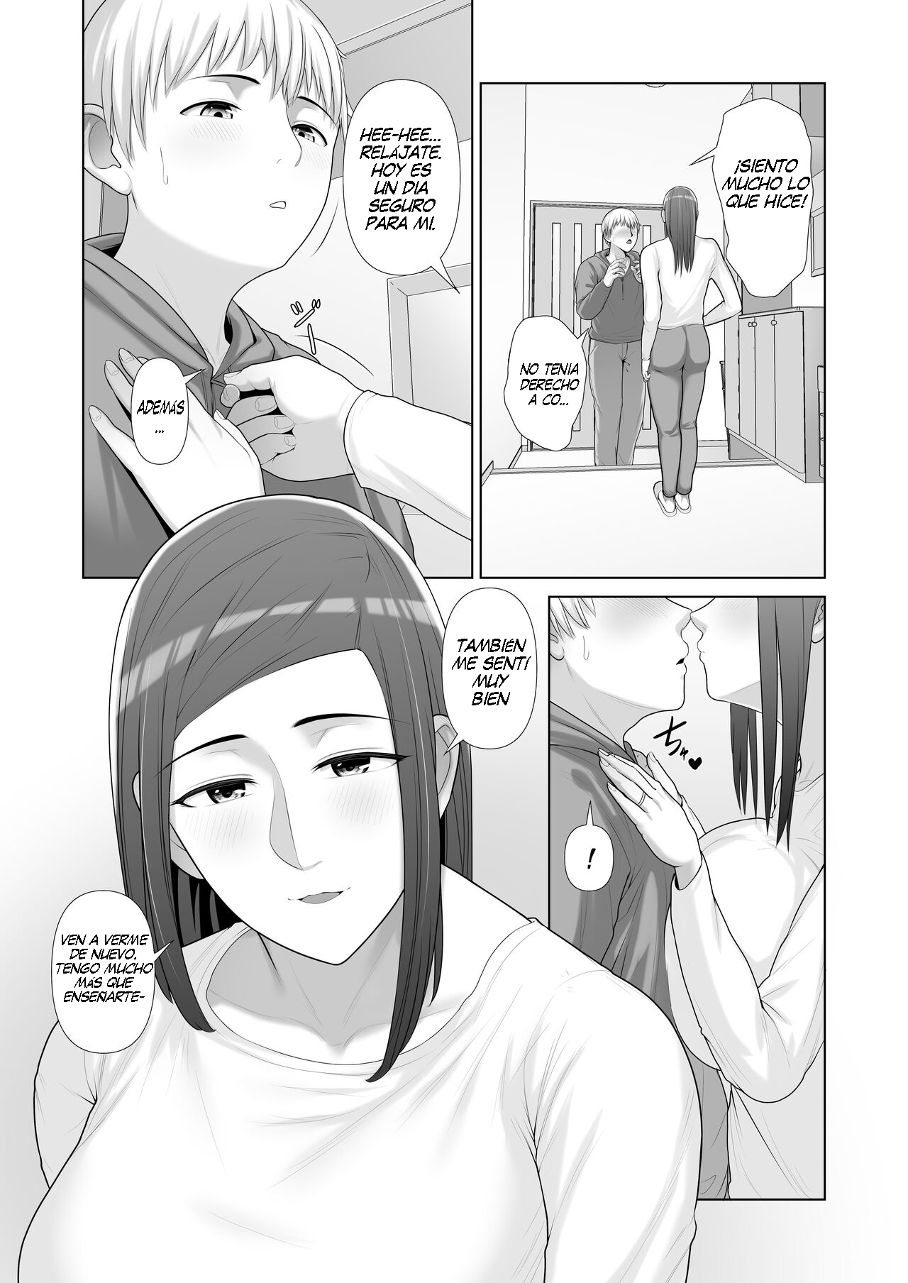 [kotobuki] Yuujin no Hahaoya ni Fudeoroshi Saremashita | La Mamá de Mi Amigo Me Quitó la Virginidad [Spanish] [K-le Traducciones] 图片编号 52