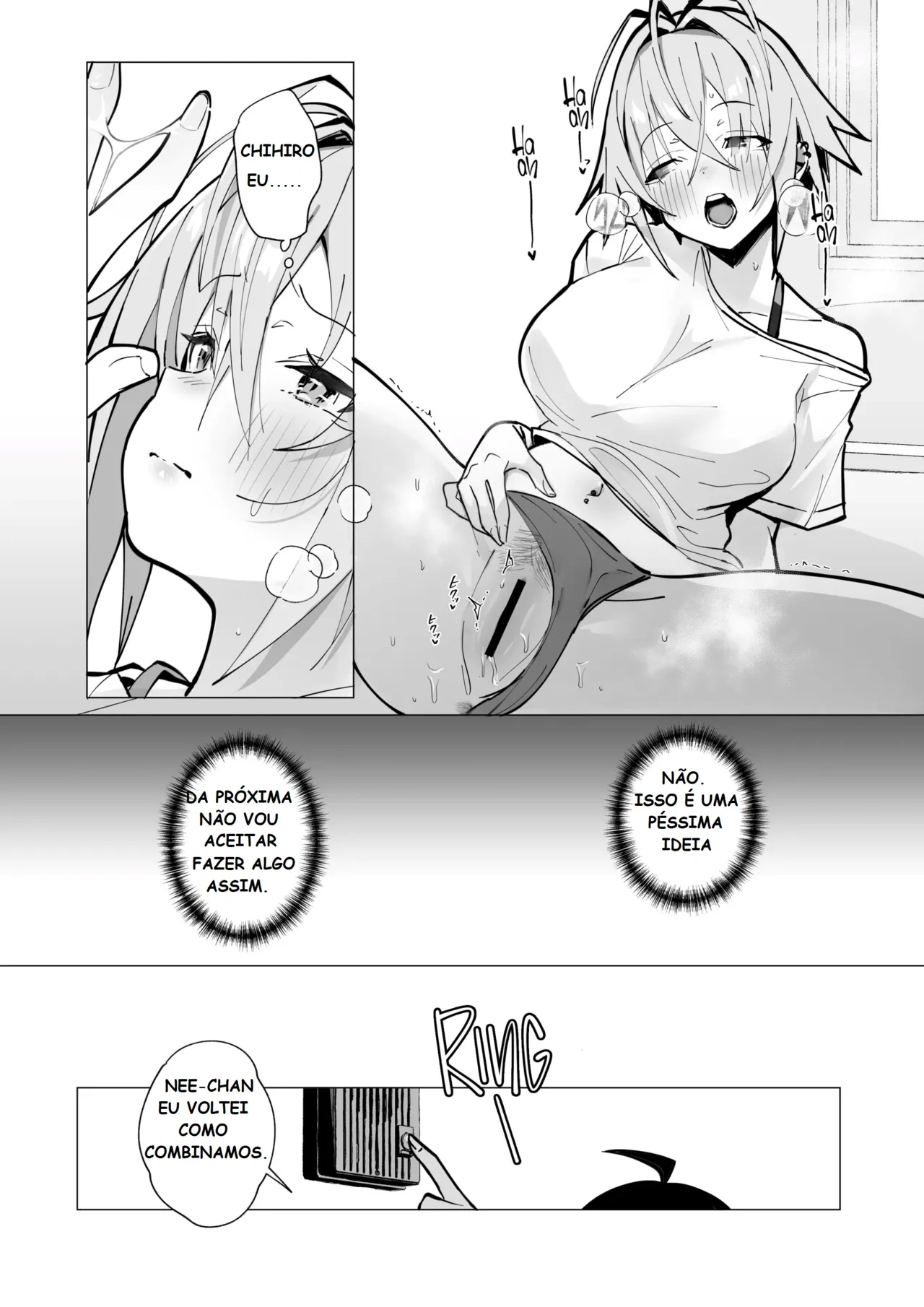 [Toran Porin Purin (Mappa Ninatta)] Oshi ni Yowai Kinjo no Nee-chan to Boku no Natsu ~Kouhai-chan no Nichijou~ [Portuguese-BR] [Digital] 图片编号 23