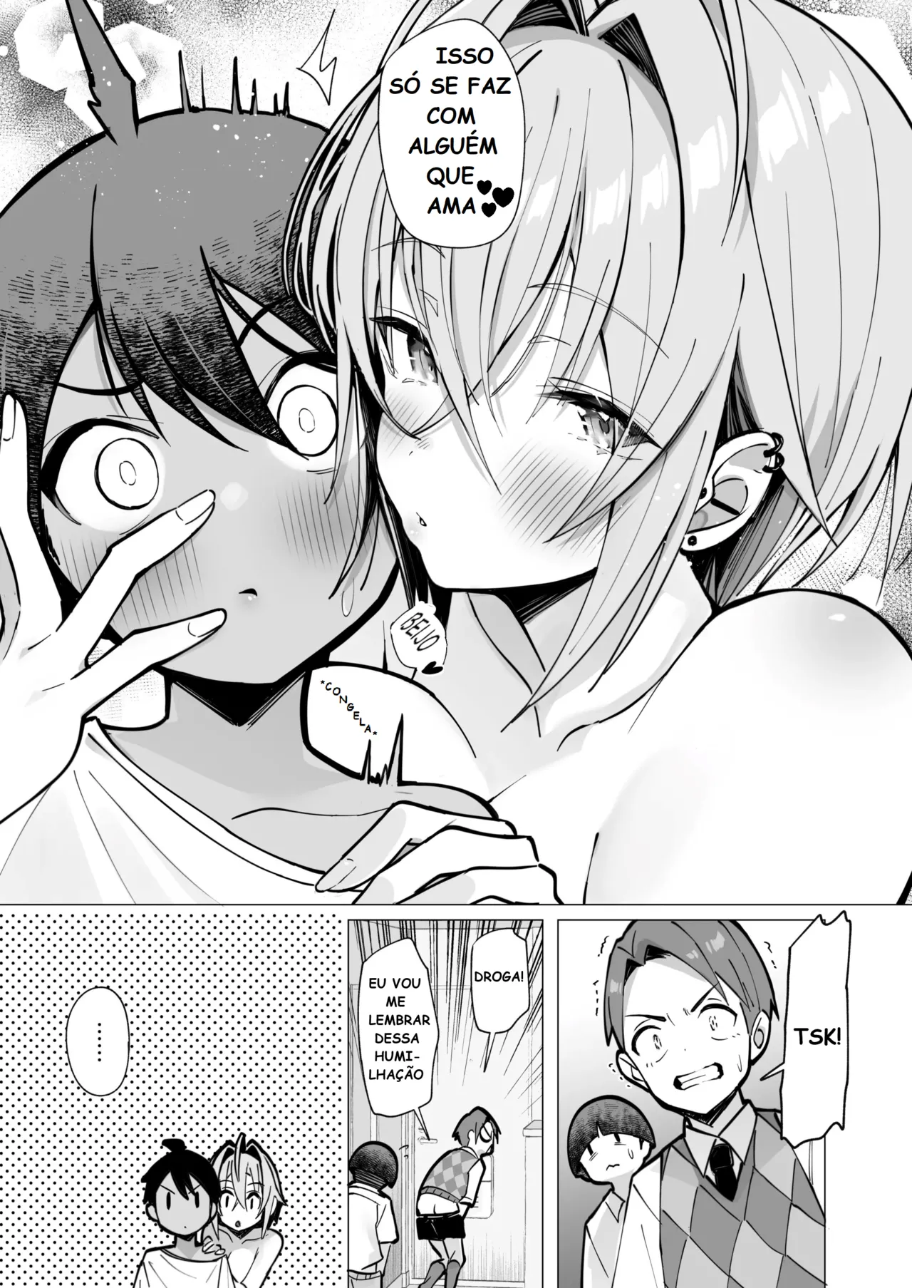 [Toran Porin Purin (Mappa Ninatta)] Oshi ni Yowai Kinjo no Nee-chan to Boku no Natsu ~Kouhai-chan no Nichijou~ [Portuguese-BR] [Digital] 图片编号 39