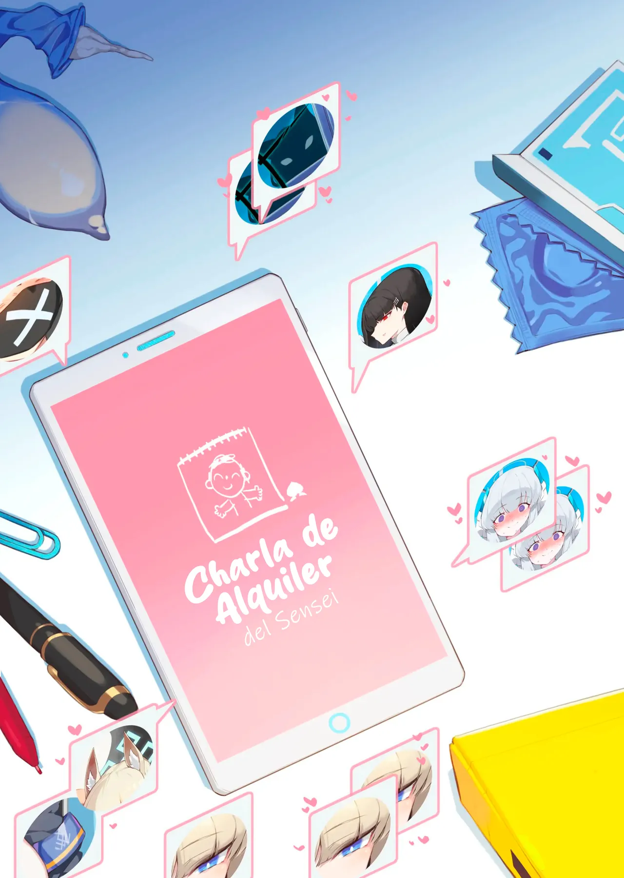 [Yanje] Sensei Rentaru Talk | Charla de alquiler del Sensei (Blue Archive) [Spanish] [ReisZzz] [Decensored] 图片编号 1