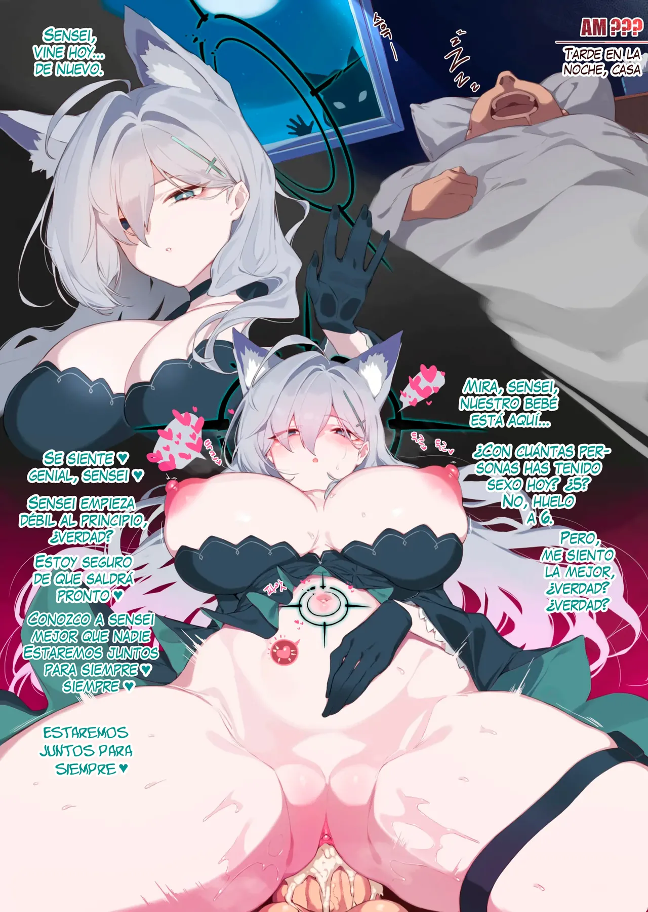 [Yanje] Sensei Rentaru Talk | Charla de alquiler del Sensei (Blue Archive) [Spanish] [ReisZzz] [Decensored] 图片编号 6