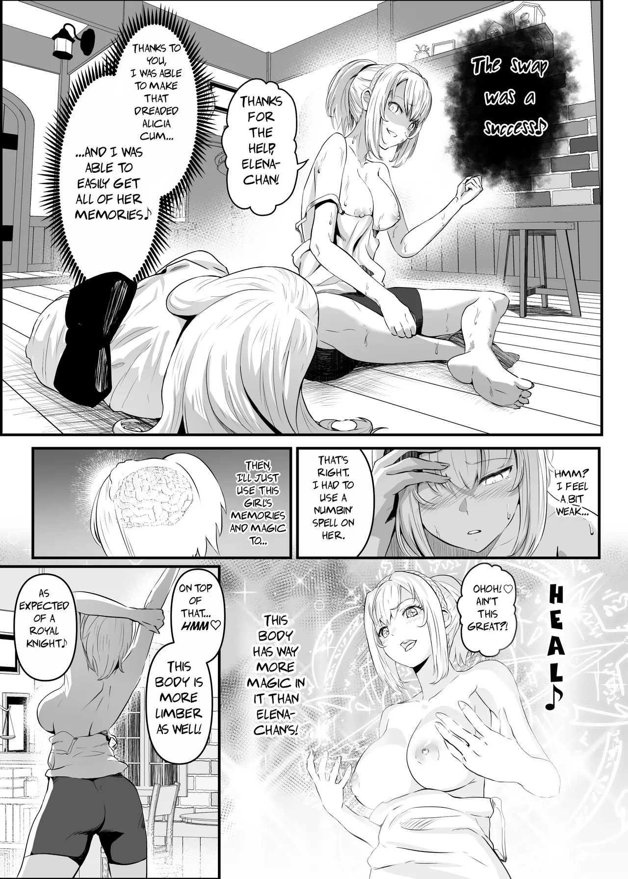 [Hyoui Lover (Hyoui Suki no Hito, Mishima Psycho)] Utsukushiki Isekai 3 Shimai no Hyouiroku [English] [TheFrogManScans] 이미지 번호 21