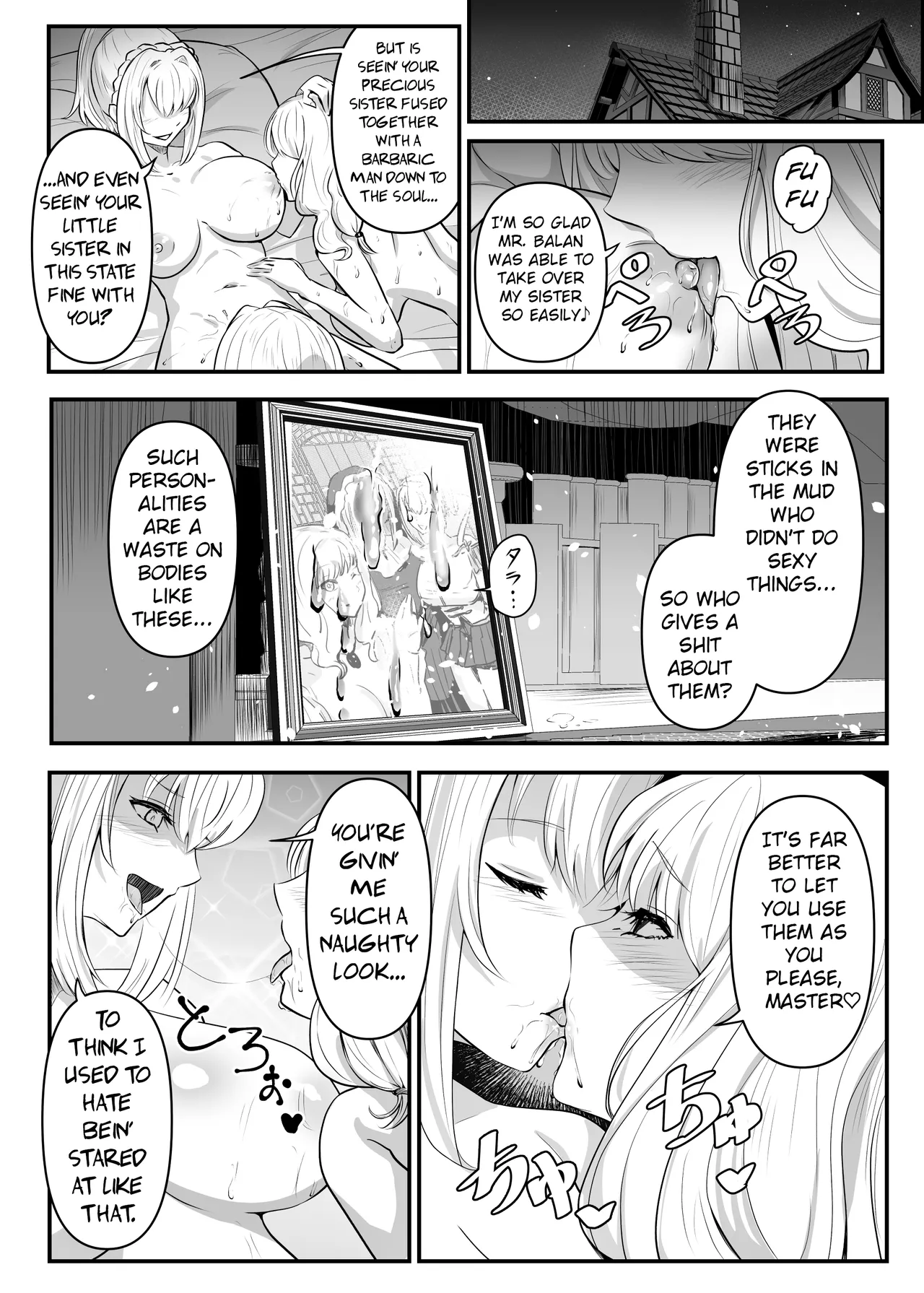 [Hyoui Lover (Hyoui Suki no Hito, Mishima Psycho)] Utsukushiki Isekai 3 Shimai no Hyouiroku [English] [TheFrogManScans] 이미지 번호 45