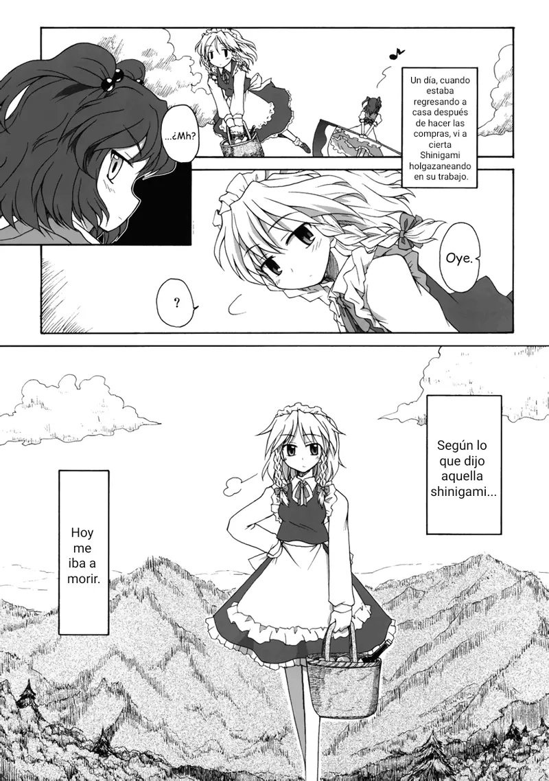 (Reitaisai 4) [Mizutataki (Mizutaki)] Shinu Sakuya (Touhou Project) [Spanish] {ServalYuri} image number 3