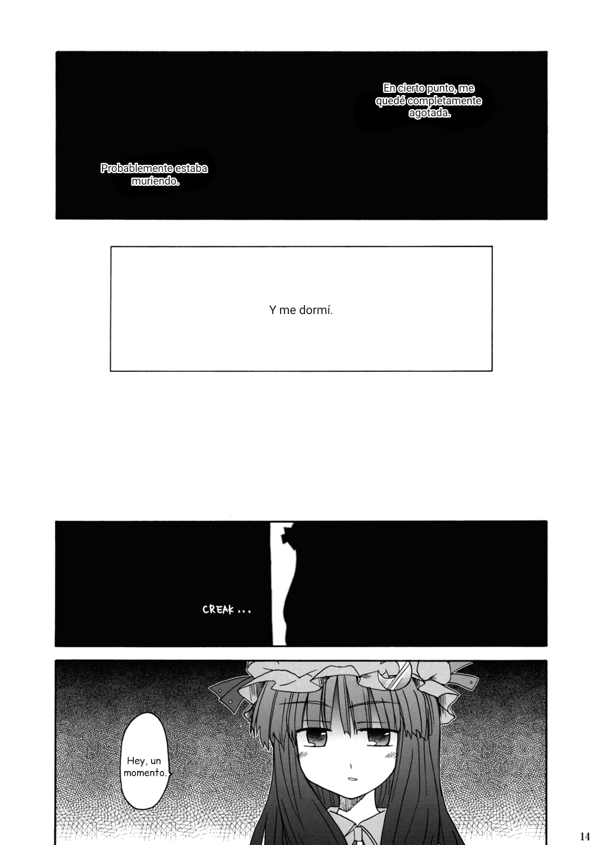 (Reitaisai 4) [Mizutataki (Mizutaki)] Shinu Sakuya (Touhou Project) [Spanish] {ServalYuri} image number 14