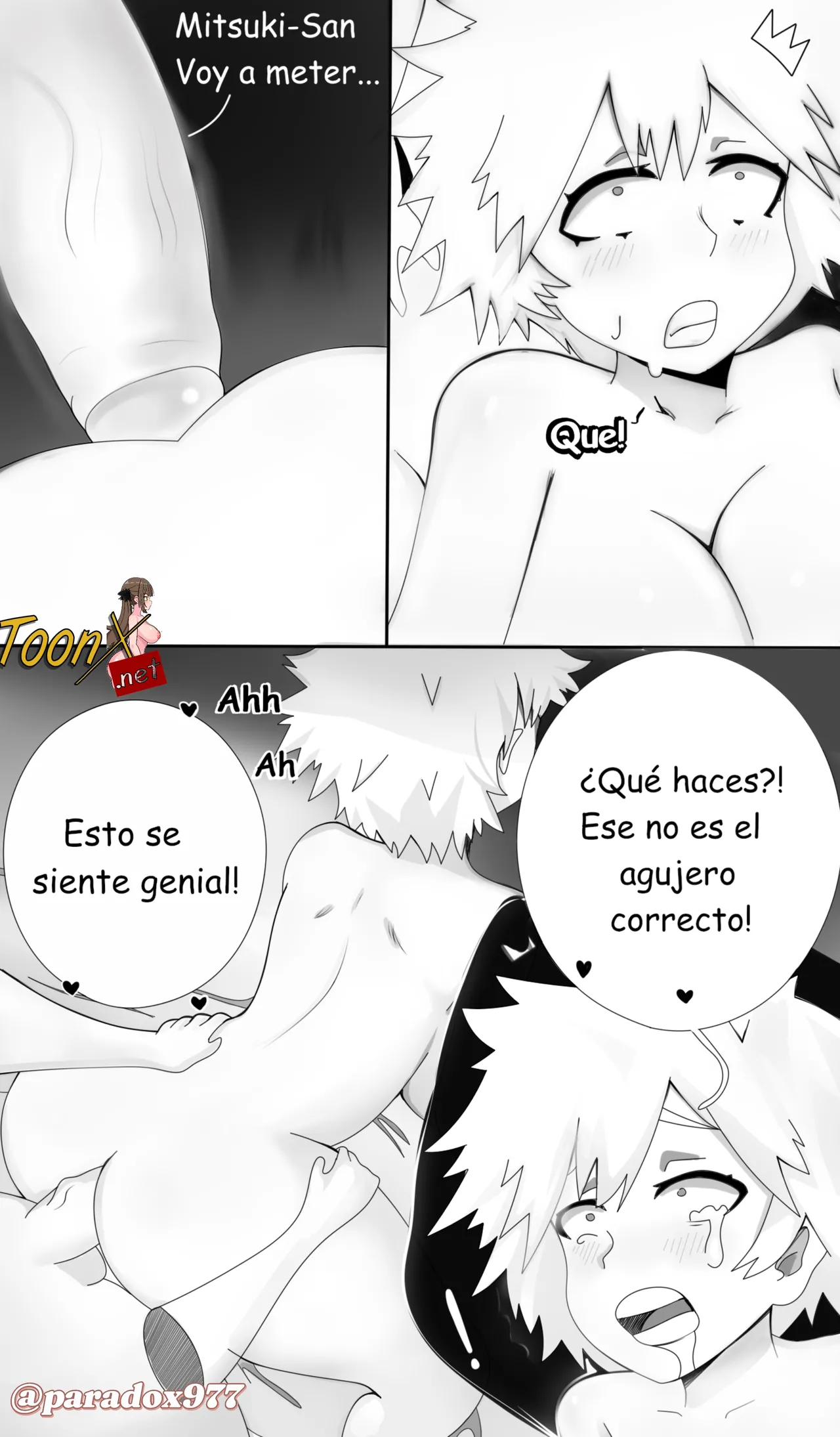 Paradox977 - Mitsuki bakugo - oneshot image number 6