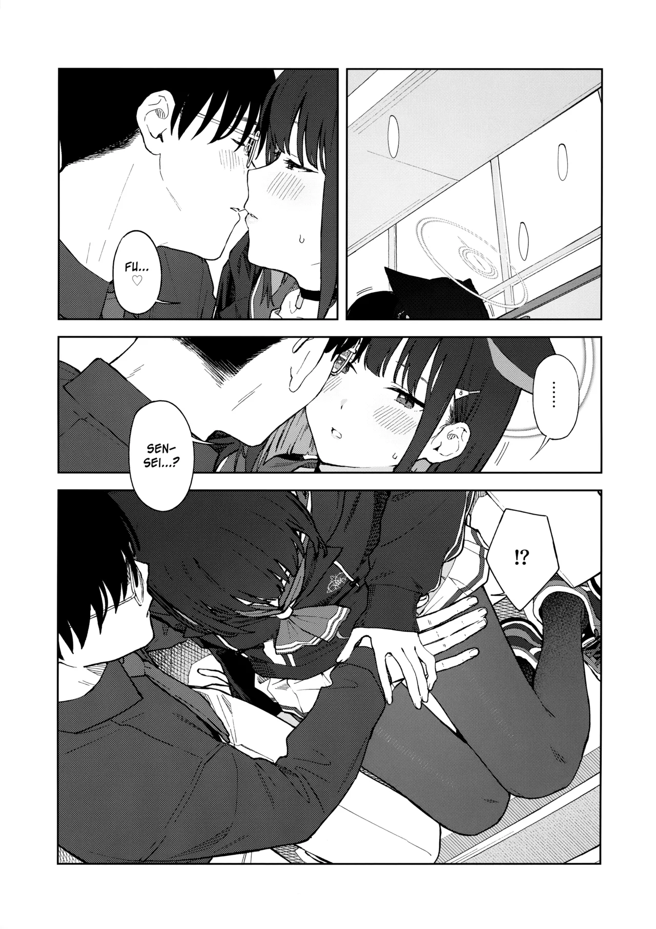 (C103) [Titano-makhia (Mikaduchi)] Sensei, Doushite Watashi nano...? | Sensei, Why Me...? (Blue Archive) [English] [SDF] numero di immagine  10