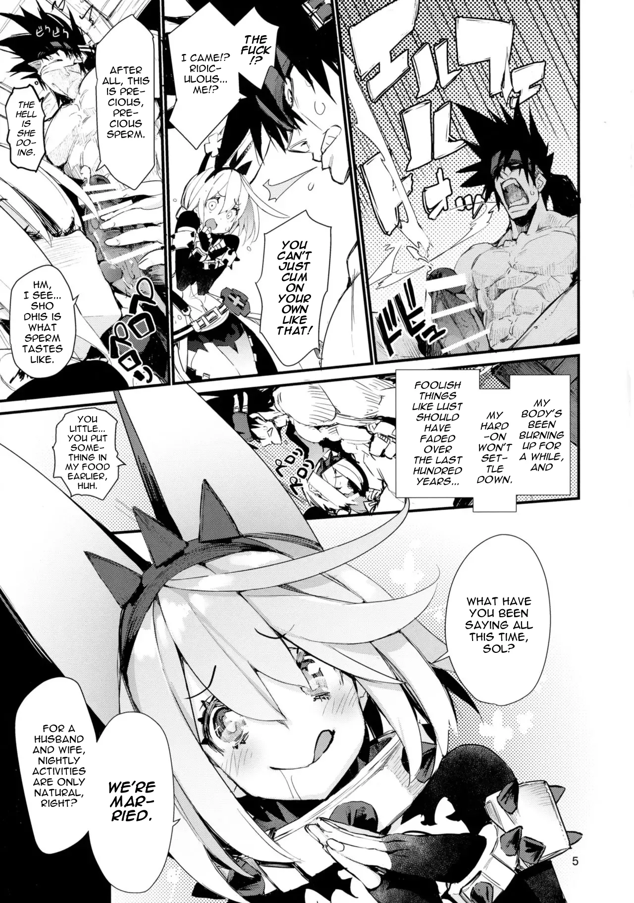 (C90) [Hyoco Road (Hyocorou)] MAXIMUM WEDDING. (Guilty Gear Xrd -Revelator-) [English] image number 5