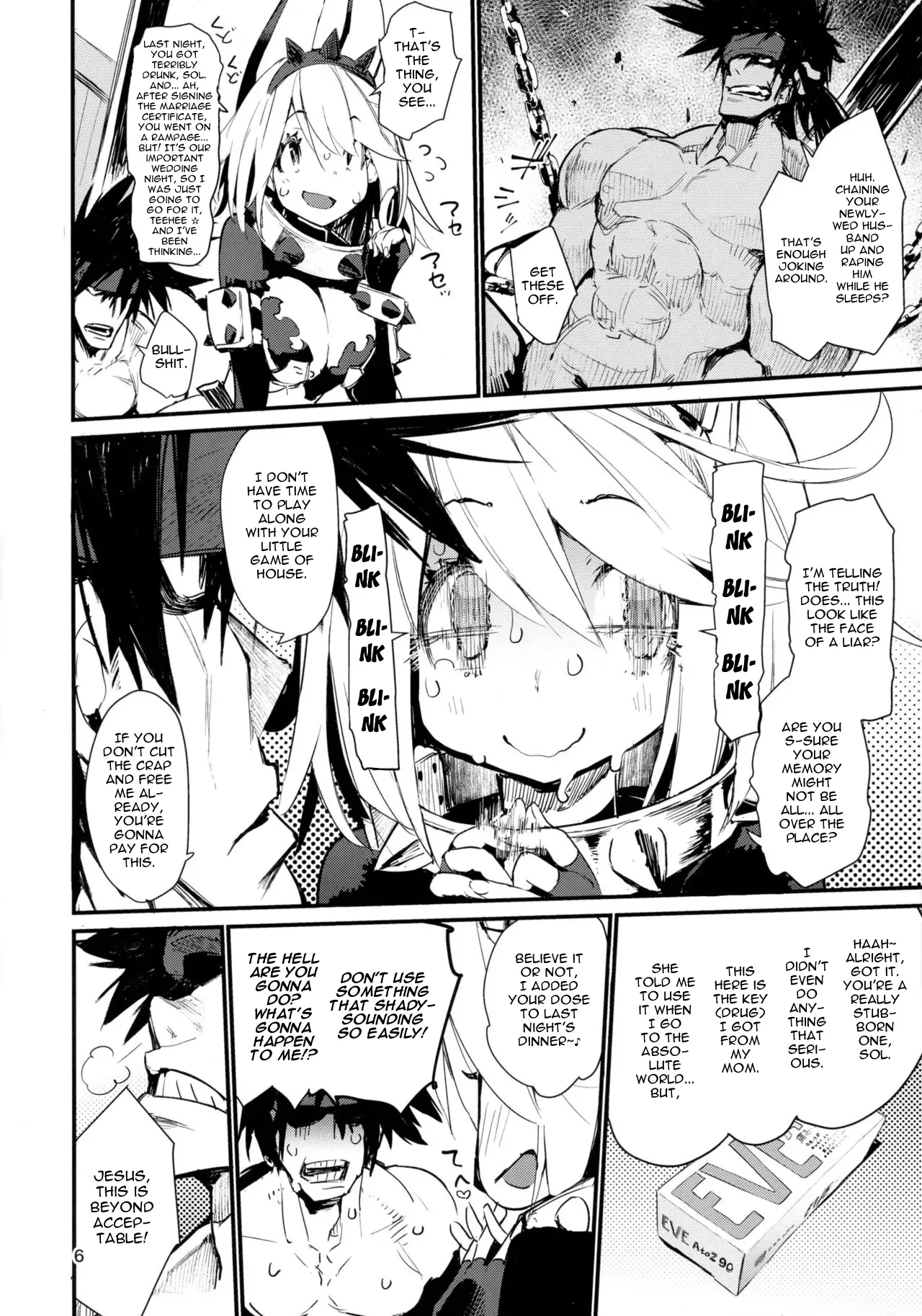 (C90) [Hyoco Road (Hyocorou)] MAXIMUM WEDDING. (Guilty Gear Xrd -Revelator-) [English] image number 6