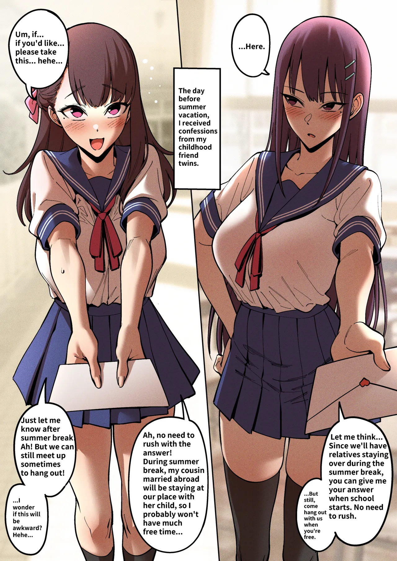 Summer Vacation with the Twin Childhood Friend 1 & 2 изображение № 2