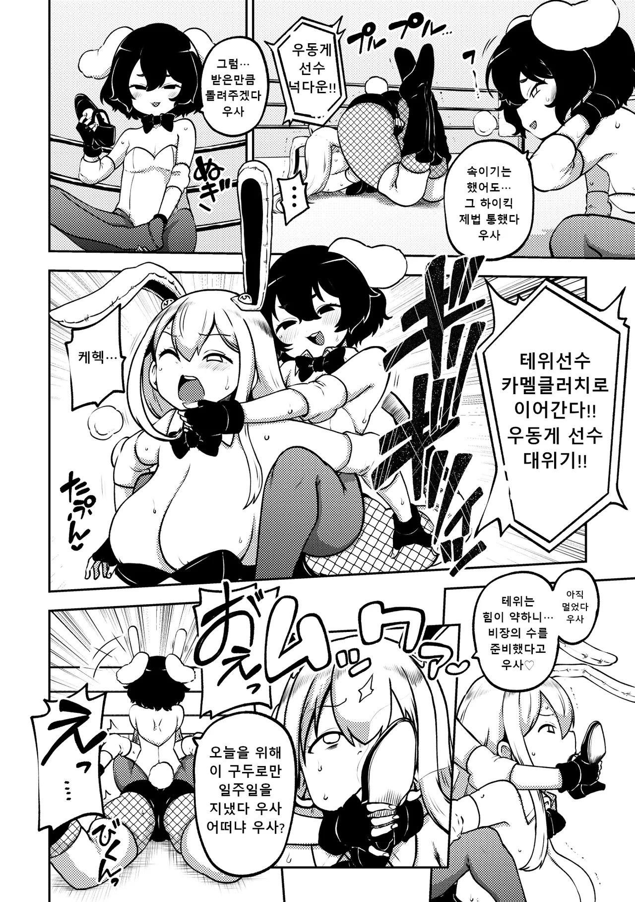 토끼 프로레슬링 numero di immagine  2