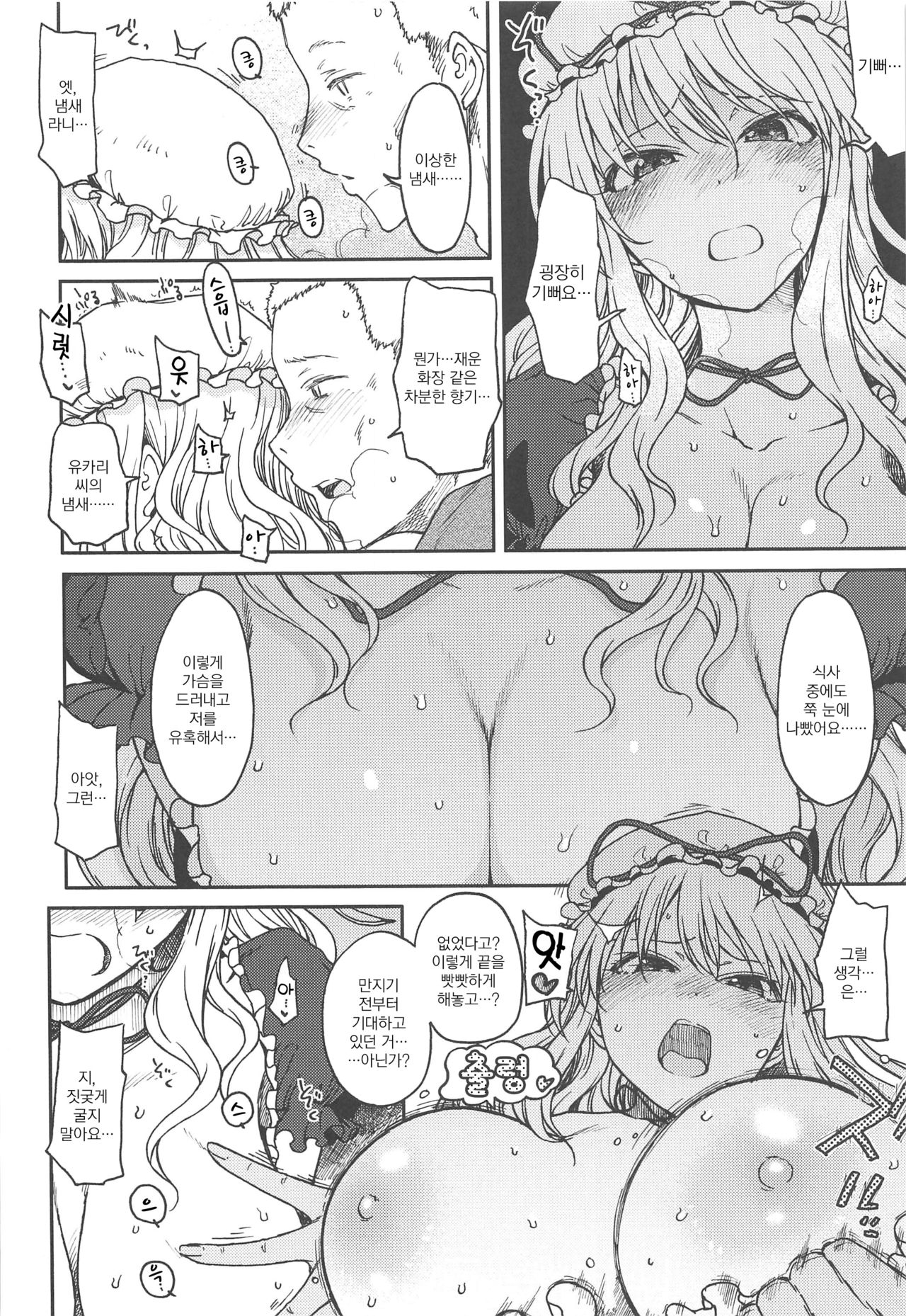 (Reitaisai 17) [S Shoten (3e)] Junai, Sore wa Kuruoshii｜순애, 그것은 미친 짓이다 (Touhou Project) [Korean] [그럴수도있지] 图片编号 9