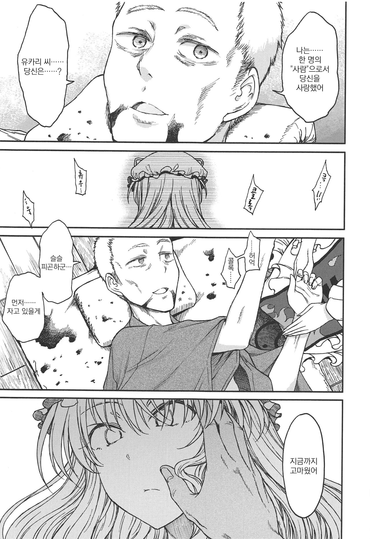 (Reitaisai 17) [S Shoten (3e)] Junai, Sore wa Kuruoshii｜순애, 그것은 미친 짓이다 (Touhou Project) [Korean] [그럴수도있지] 图片编号 30