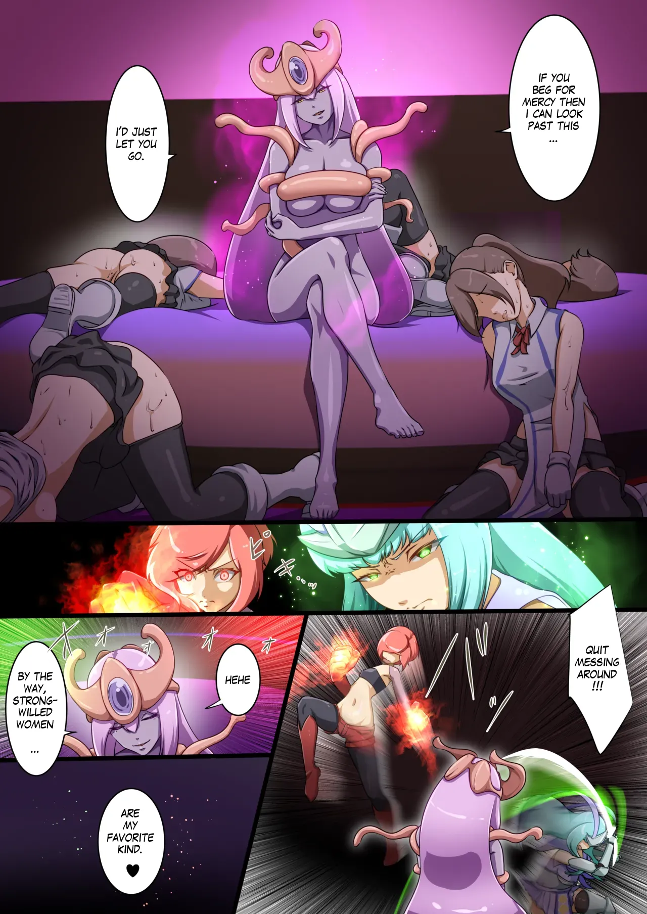 [Dew] Uchi no Ko ga Ecchi na Teki to Tatakatte Haiboku suru Hanashi | Yuri & Hina vs Cadira 이미지 번호 5