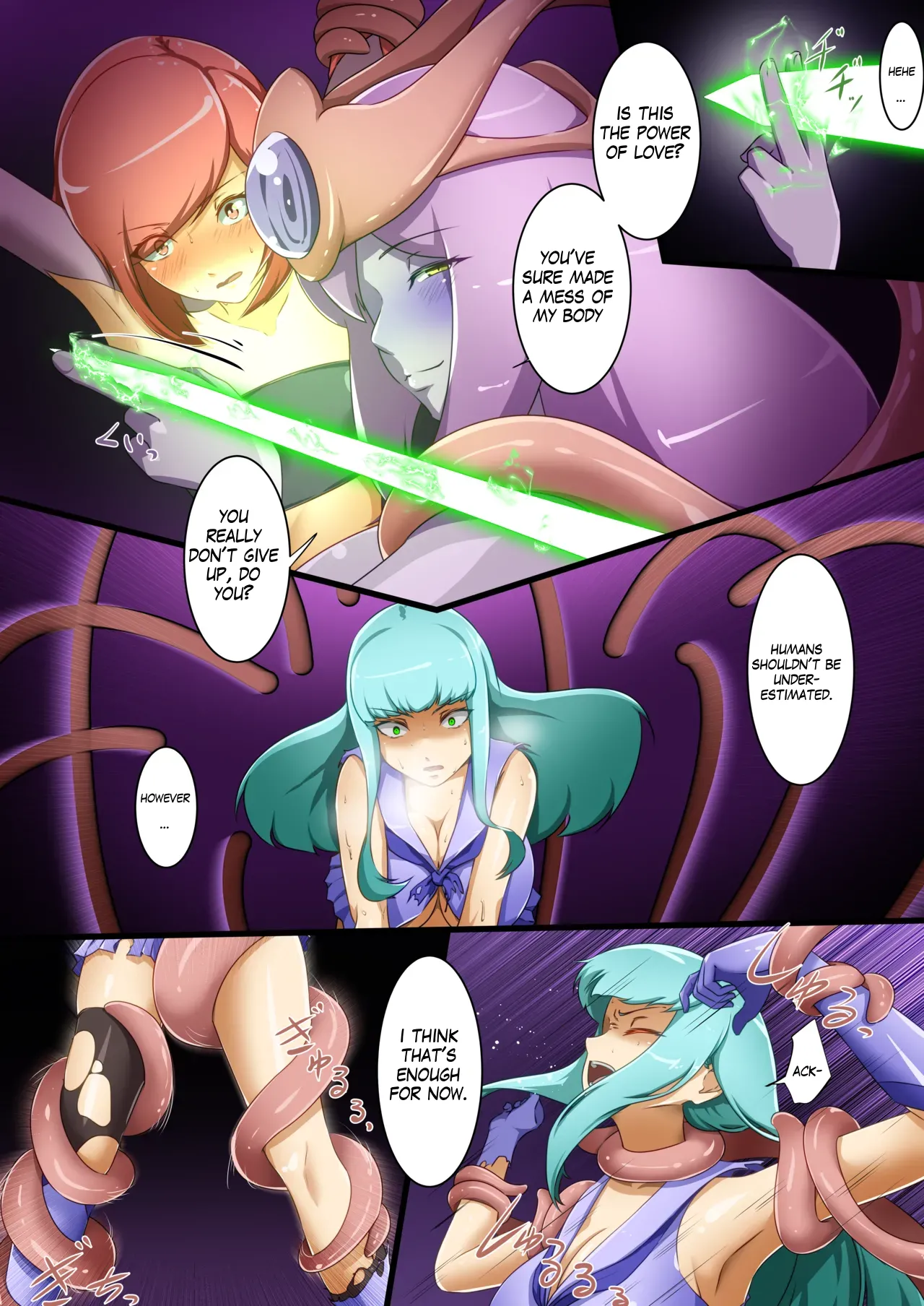 [Dew] Uchi no Ko ga Ecchi na Teki to Tatakatte Haiboku suru Hanashi | Yuri & Hina vs Cadira 이미지 번호 12