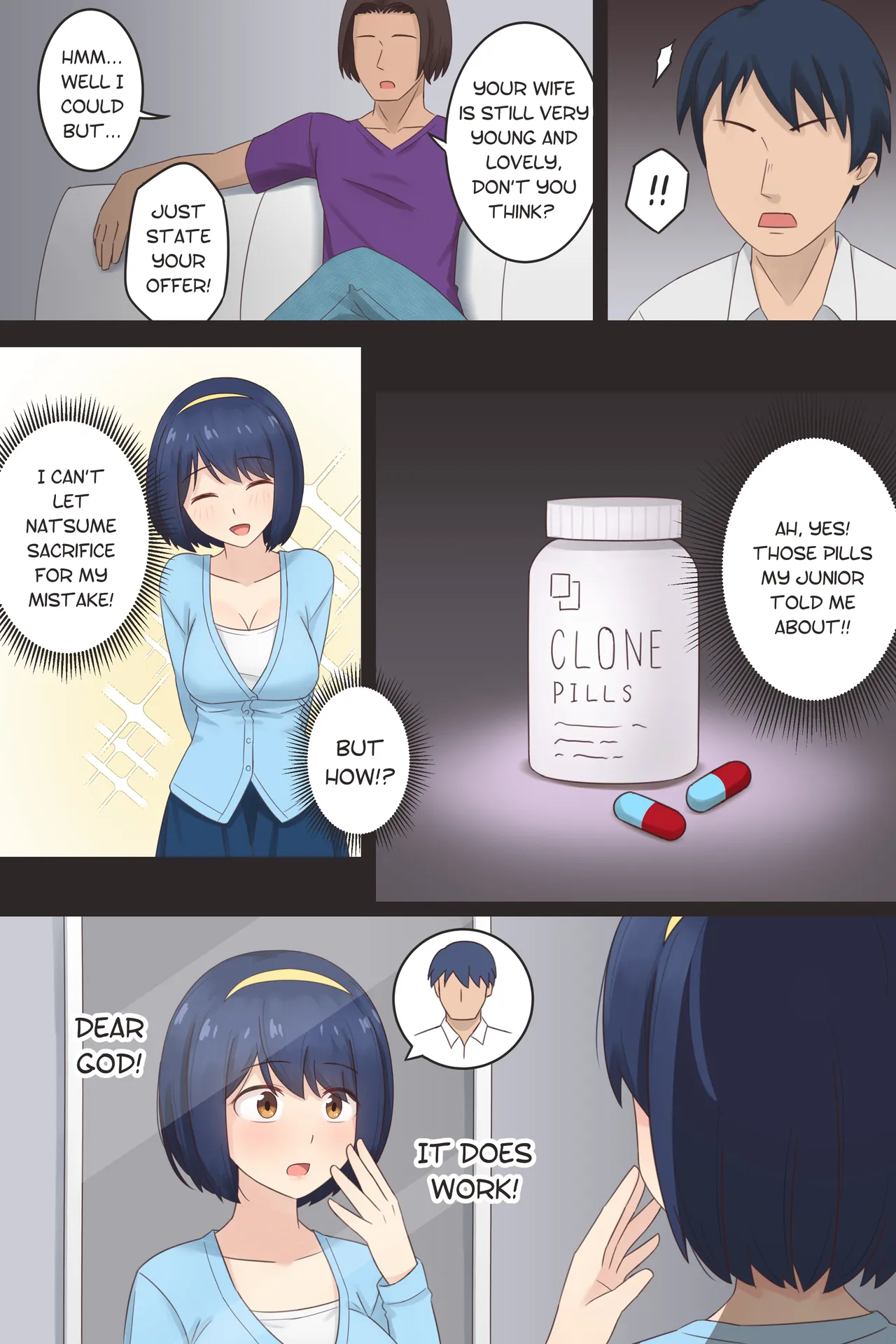 [Rudy Saki] The Clone Pill: #Case 2 - Natsume Bildnummer 3