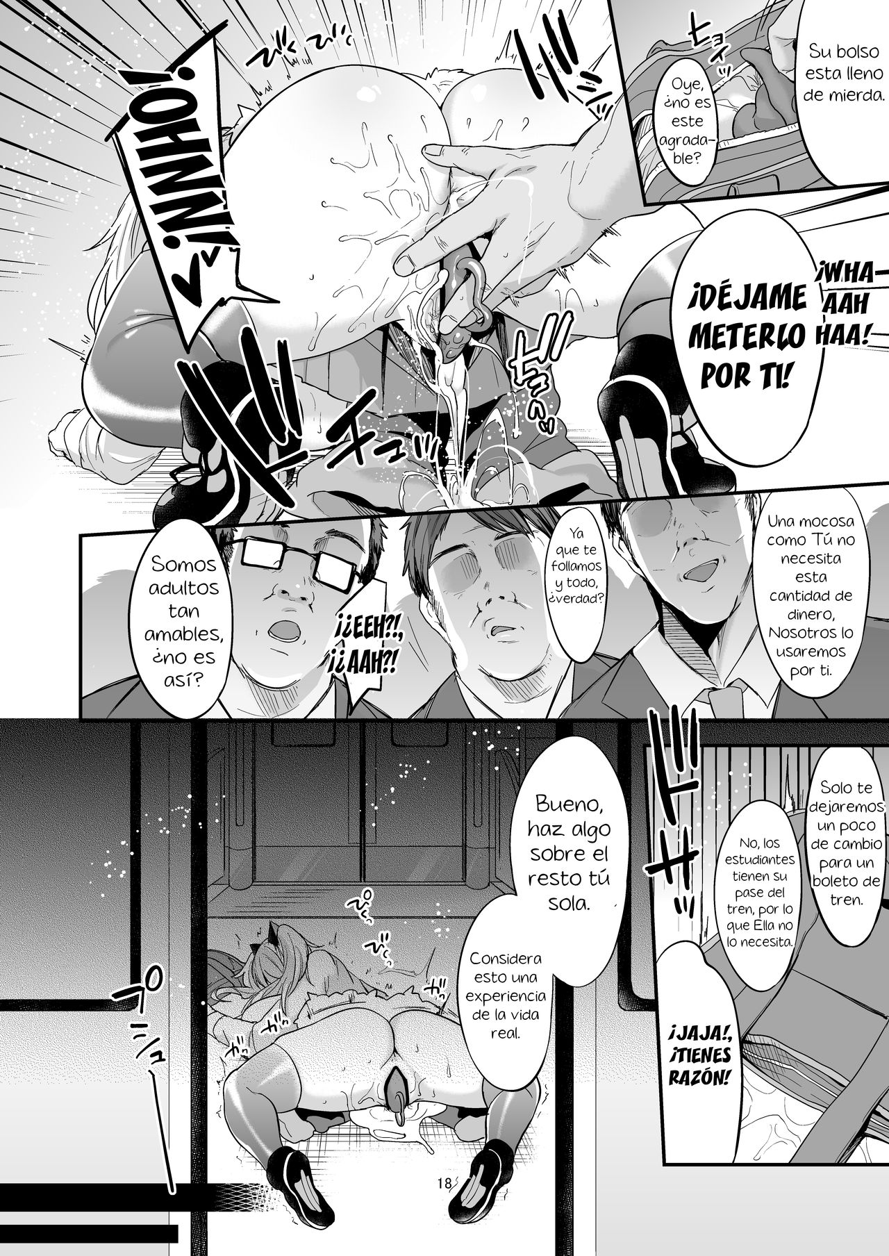 [Ririo Gatto (Kaenuco)] Sokuhame Dekichau JK Miya-chan no Ichinichi | Un día en la vida de Miya-chan, una chica de secundaria que puedes follar en el acto. [Spanish] [El mago de las MILFS] [Digital] 图片编号 19