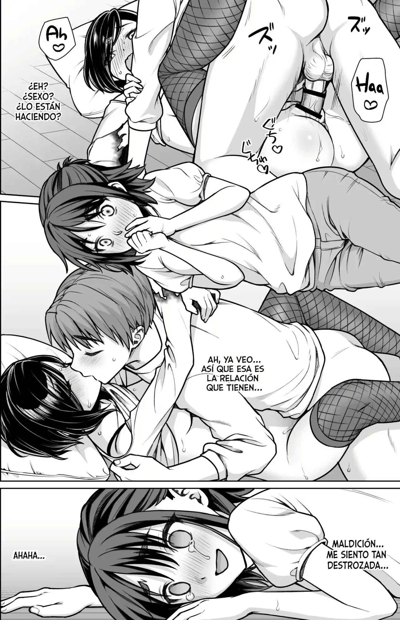 [F Taku (Anma)] Shitsuren to Soushitsu | Corazón Roto y Pérdida [Spanish] [Sombrero de Paja] [Digital] 图片编号 11