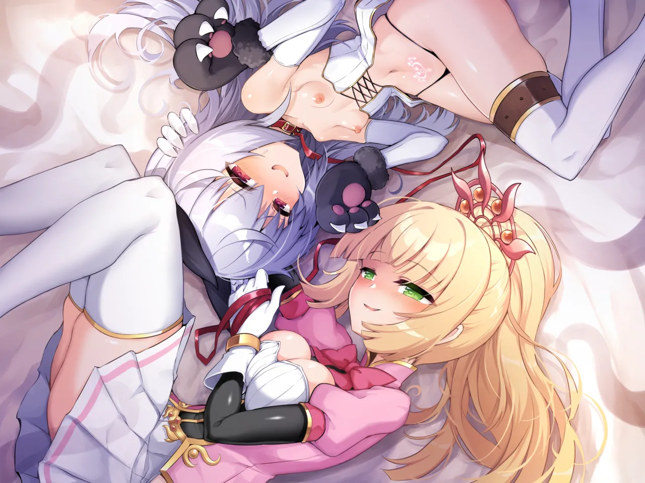 [I'm moralist (犬侍、柳原ミツキ、ササマシン)]マゾネコ×魔法少女～悪の魔法少女が、正義の魔法少女と末永く幸せに暮らすマンガ～ 이미지 번호 2